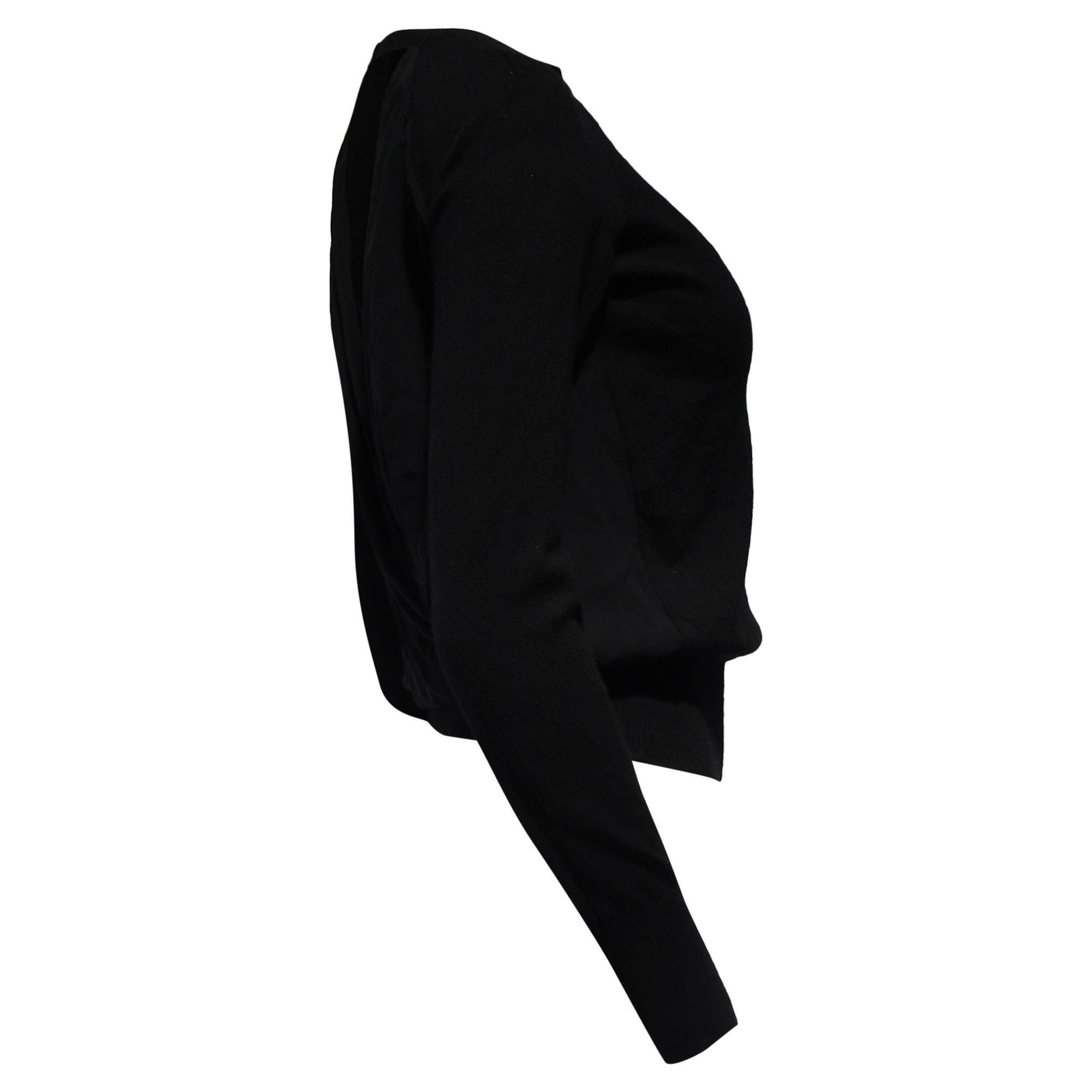 Moschino Moschino Sweater in Black Virgin Wool Size XS / US 0-2 / IT 36-38 - 3 Thumbnail