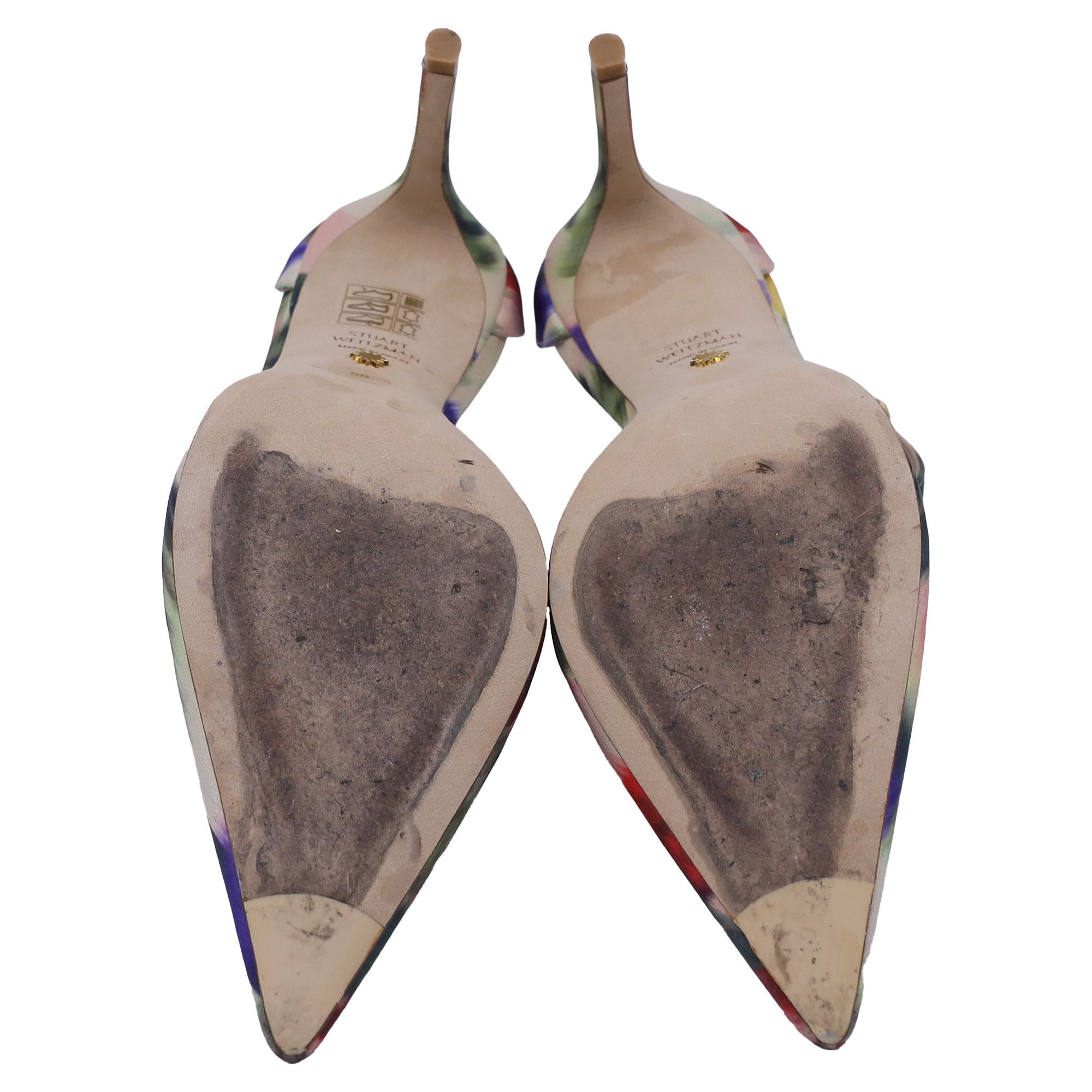 Stuart Weitzman Stuart Weitzman Stuart 85 Strap Pumps Watercolor in Multicol Size US 8.5 / IT 38.5 - 7 Thumbnail