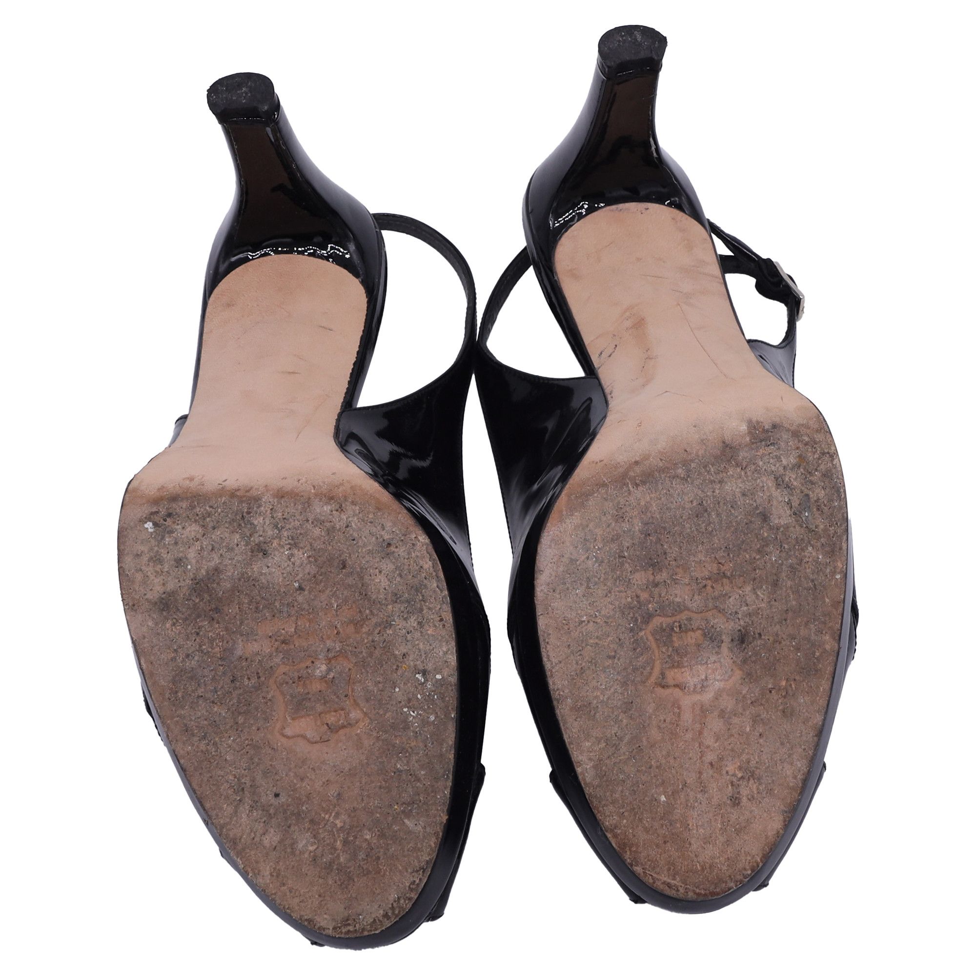 Stuart Weitzman Stuart Weitzman Slingback Pumps in Black Patent Leather Size US 10 / IT 40 - 9 Thumbnail