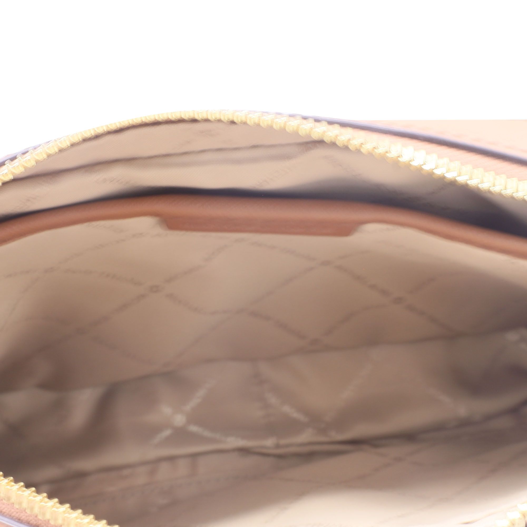 Michael Kors Michael Kors Signature Jet Set Crossbody Bag in Coated Canva Size ONE SIZE - 7 Thumbnail