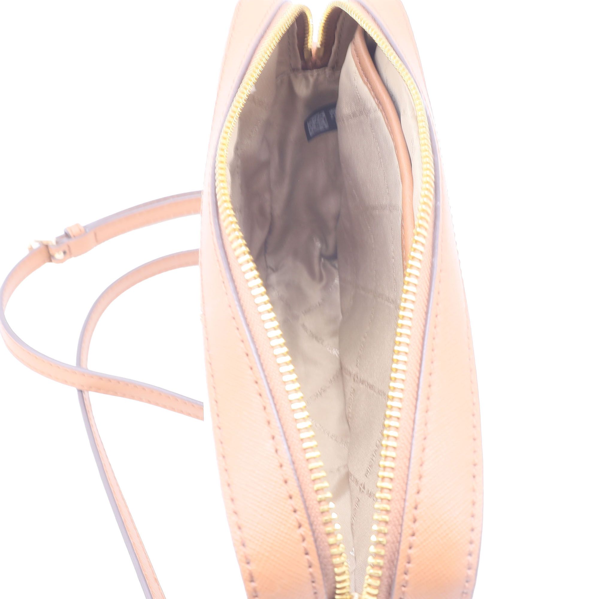 Michael Kors Michael Kors Signature Jet Set Crossbody Bag in Coated Canva Size ONE SIZE - 6 Thumbnail