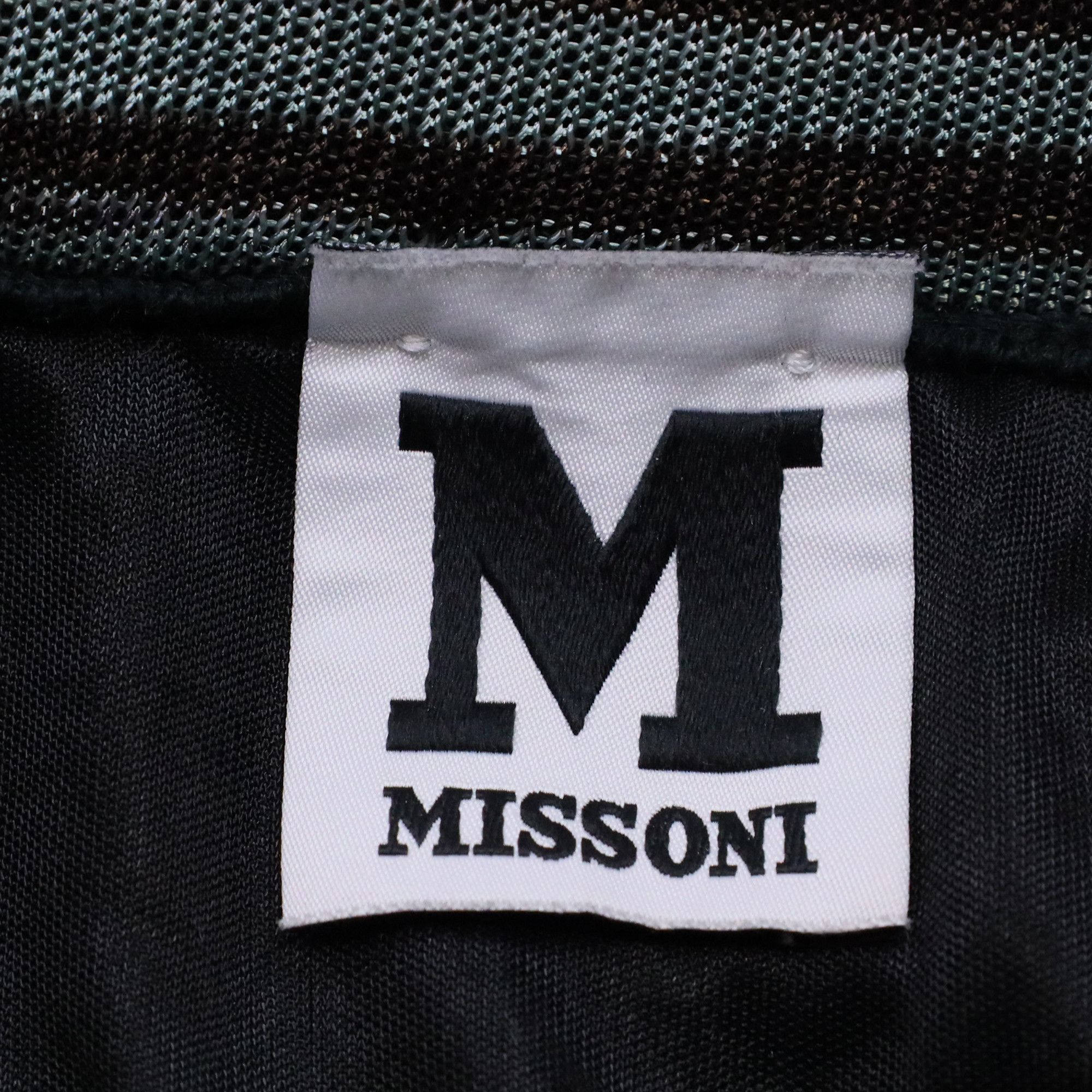 Missoni Missoni Knitted Stripe-Accent Mini Skirt in Olive Viscose Size 27" / US 4 / IT 40 - 4 Thumbnail