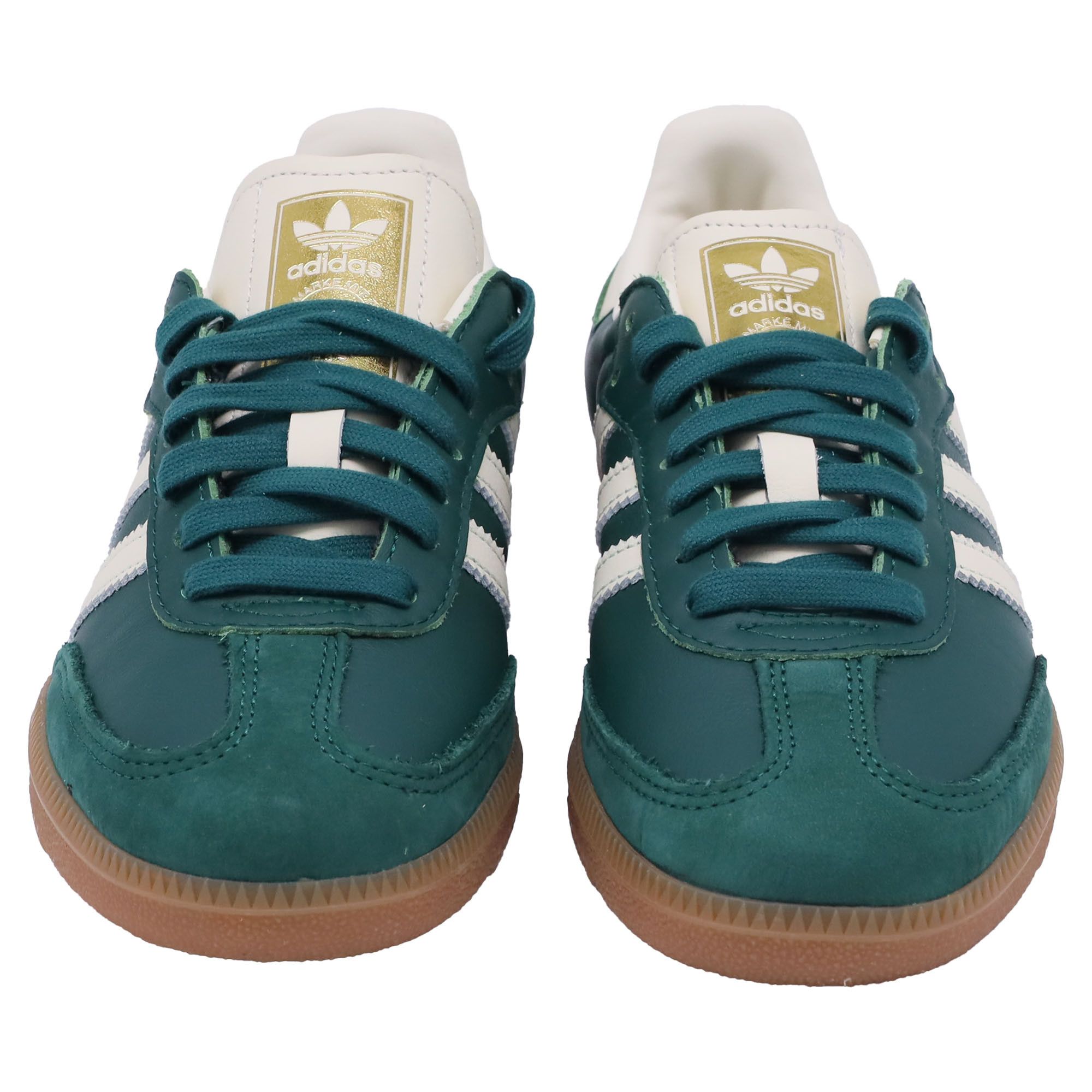 Adidas Adidas Samba OG Sneakers in Green Suede and Leather Size US 7.5 / IT 37.5 - 2 Thumbnail