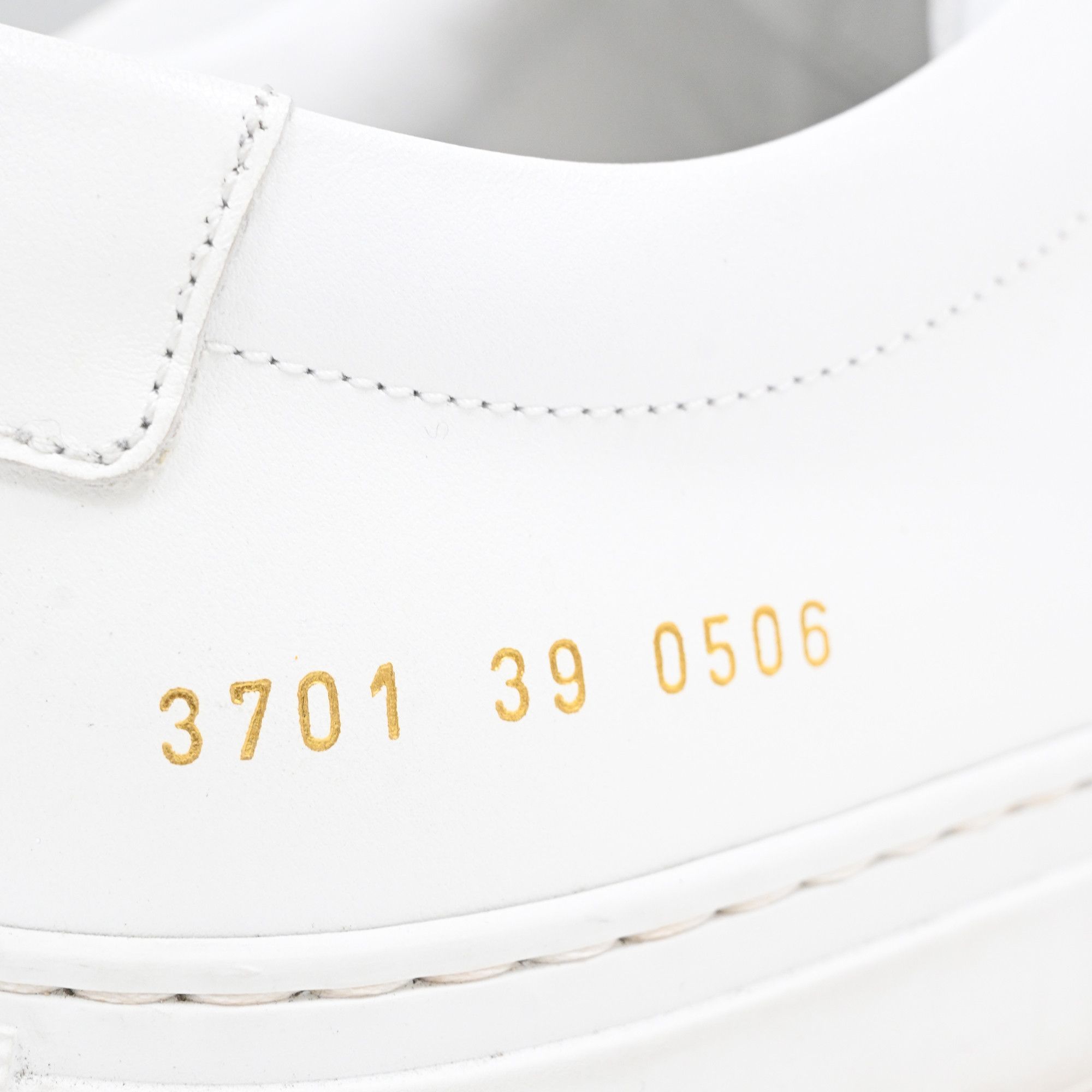 Common Projects Common Projects Original Achilles Sneakers in White Leather Size US 9 / IT 39 - 8 Thumbnail