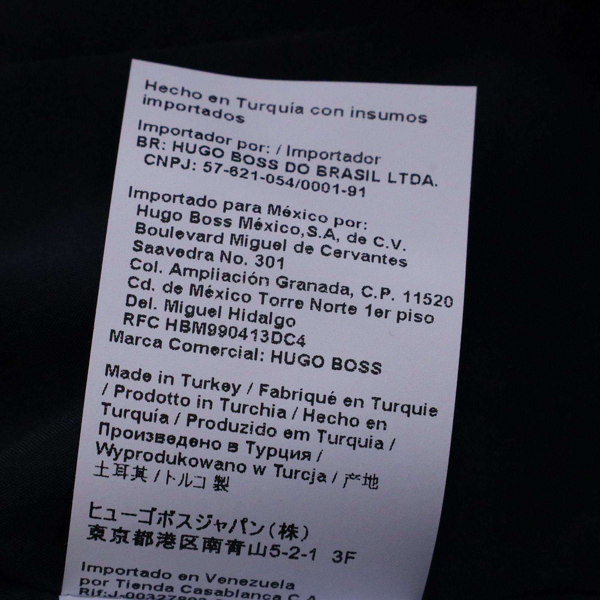 Hugo Boss Hugo Boss Jadela Asymmetrical Blazer in Black Virgin Wool Size XS / US 0-2 / IT 36-38 - 6 Thumbnail