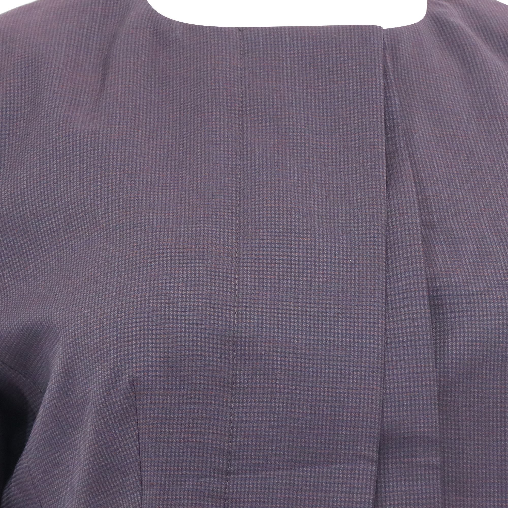 Hugo Boss Hugo Boss Jadela Asymmetrical Blazer in Black Virgin Wool Size XS / US 0-2 / IT 36-38 - 2 Thumbnail