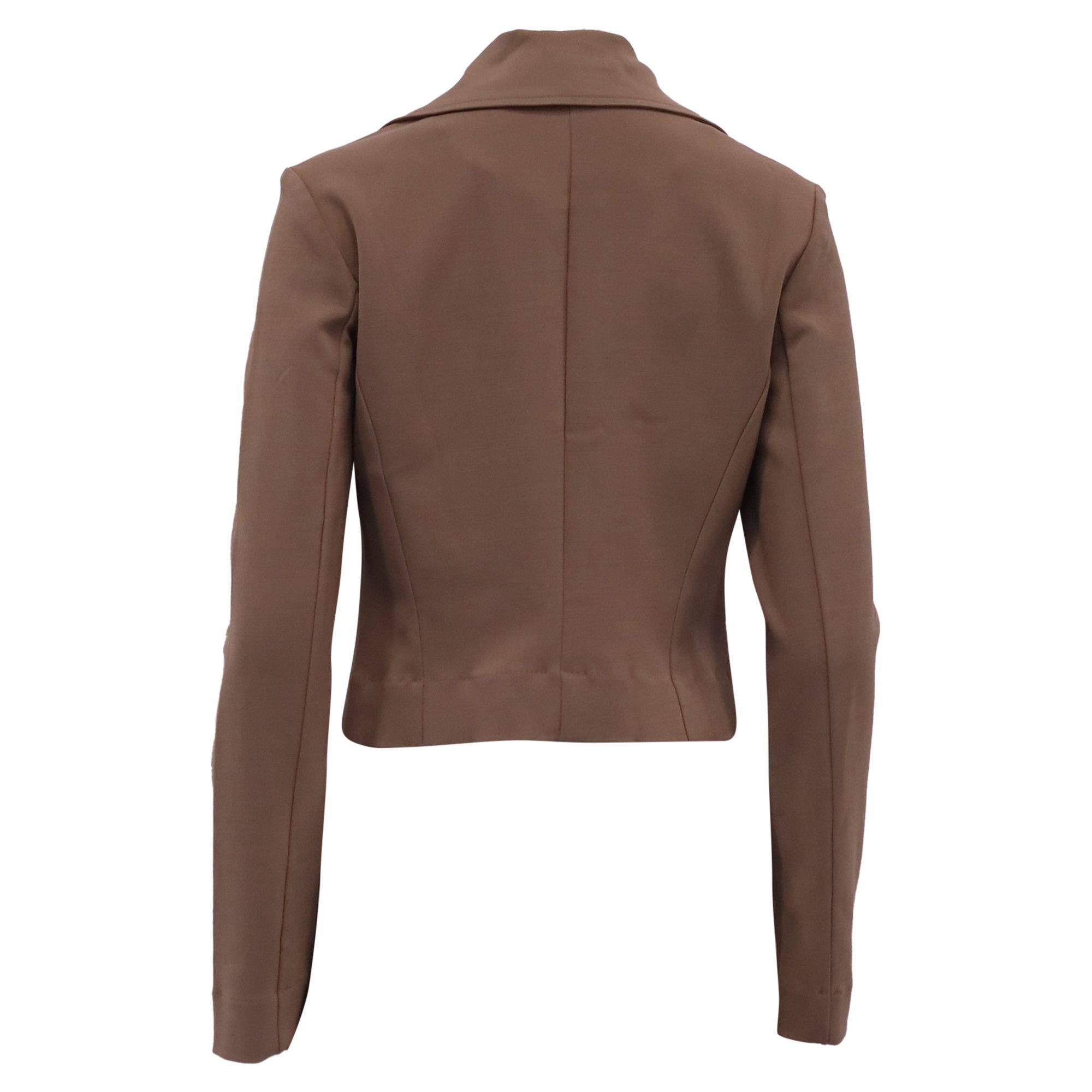 Reformation Reformation Sammi Knit Jacket in Brown Micromodal Size XS / US 0-2 / IT 36-38 - 4 Thumbnail