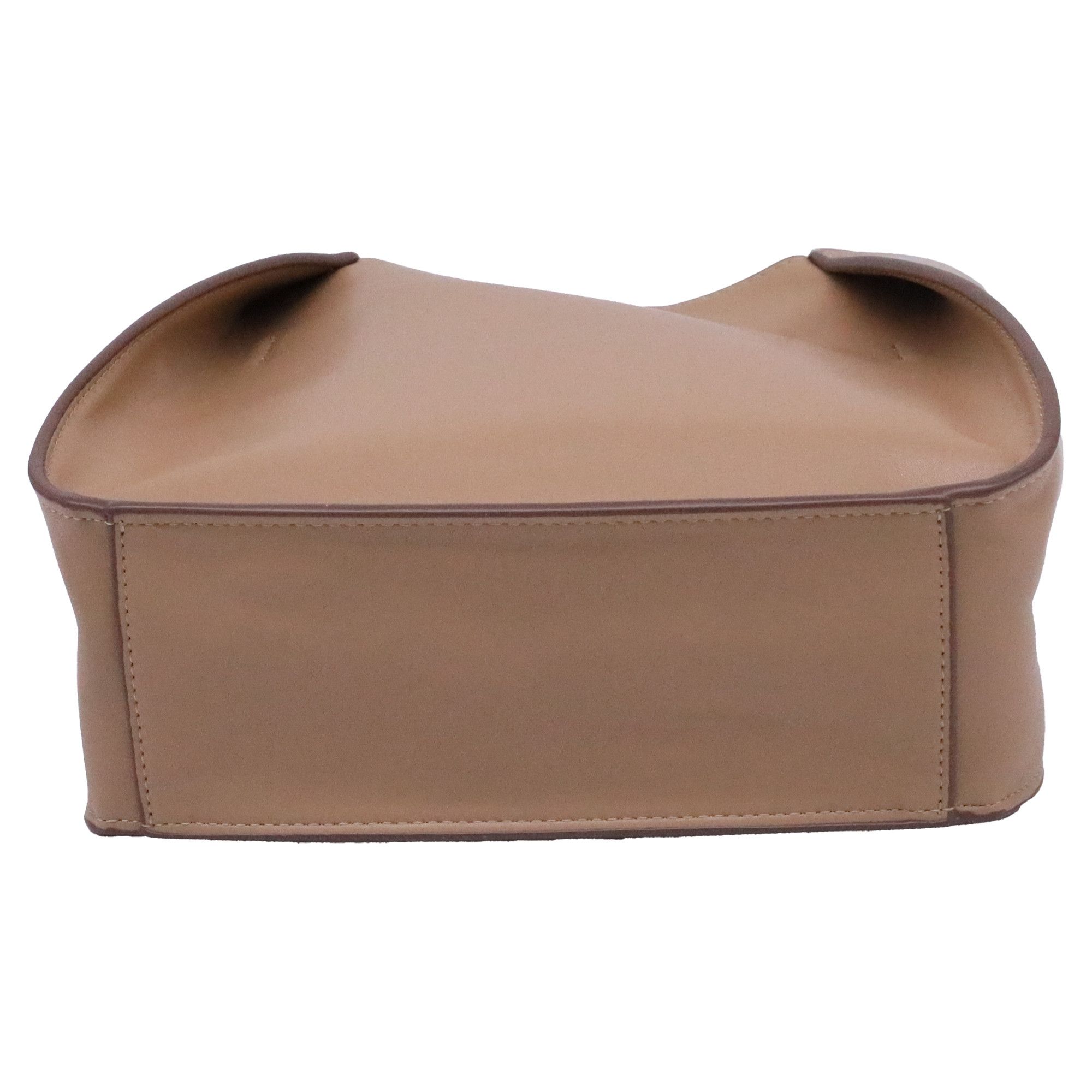 Stella McCartney Stella Mccartney Perforated Logo in Brown Polyurethane Size ONE SIZE - 6 Thumbnail