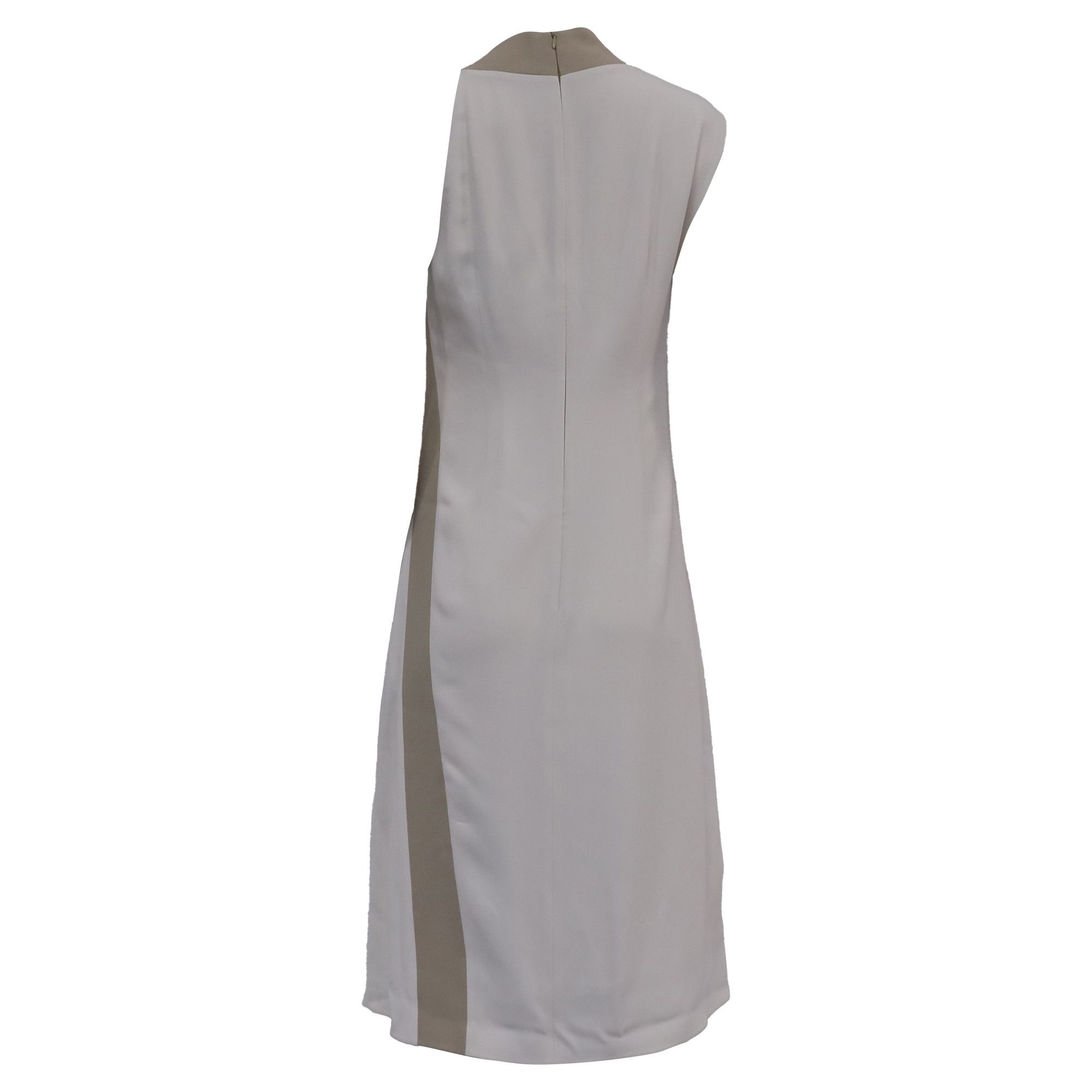 Hugo Boss Boss Hugo Boss Danelava Dress in White Acetate Size XS / US 0-2 / IT 36-38 - 4 Thumbnail