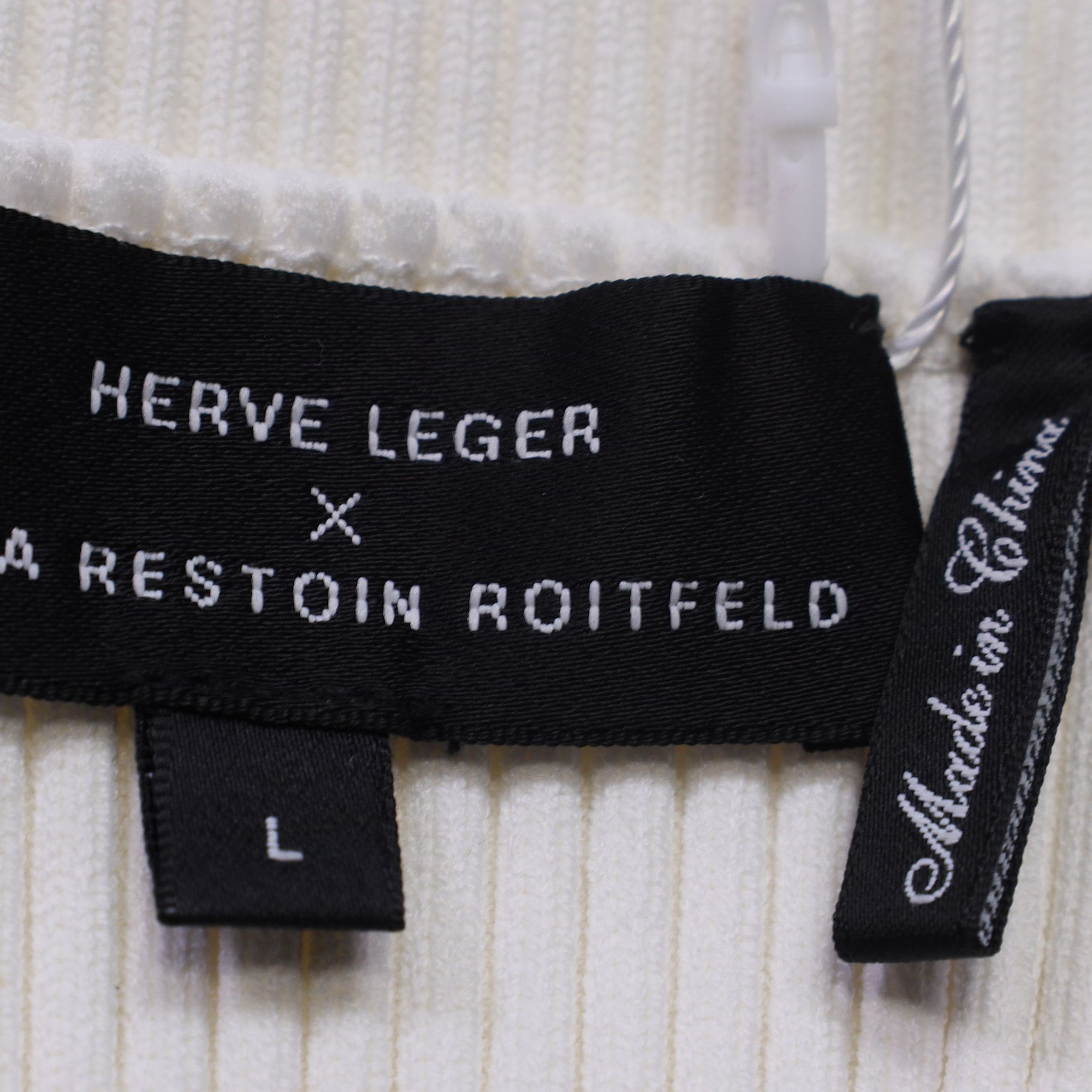Herve Leger Herve Leger x Julia Restoin Roitfeld Halterneck Mini Dress Size XS / US 0-2 / IT 36-38 - 5 Thumbnail