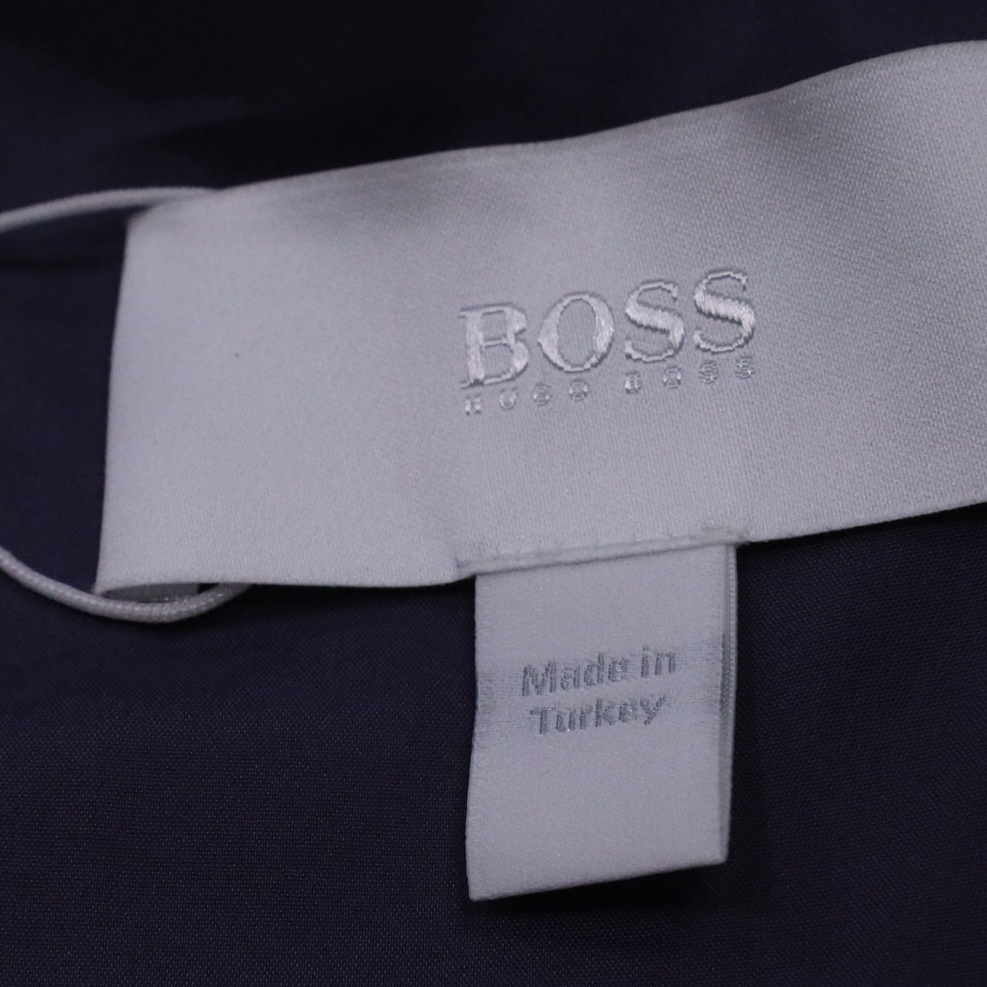 Hugo Boss Hugo Boss Jileky Collarless Short Jacket in Purple Polyester Size XS / US 0-2 / IT 36-38 - 5 Thumbnail