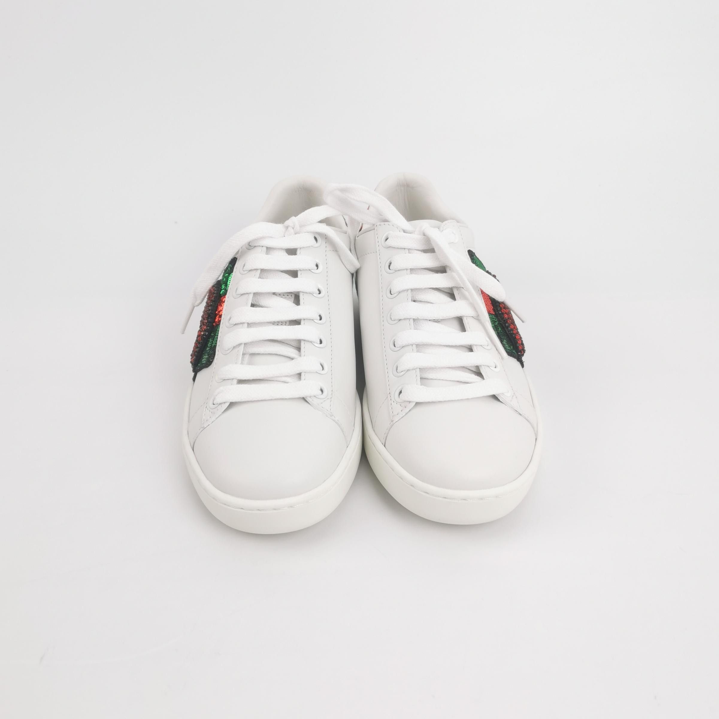 Gucci Gucci Women 5 Lowtop Sneakers Size US 5 / IT 35 - 3 Thumbnail