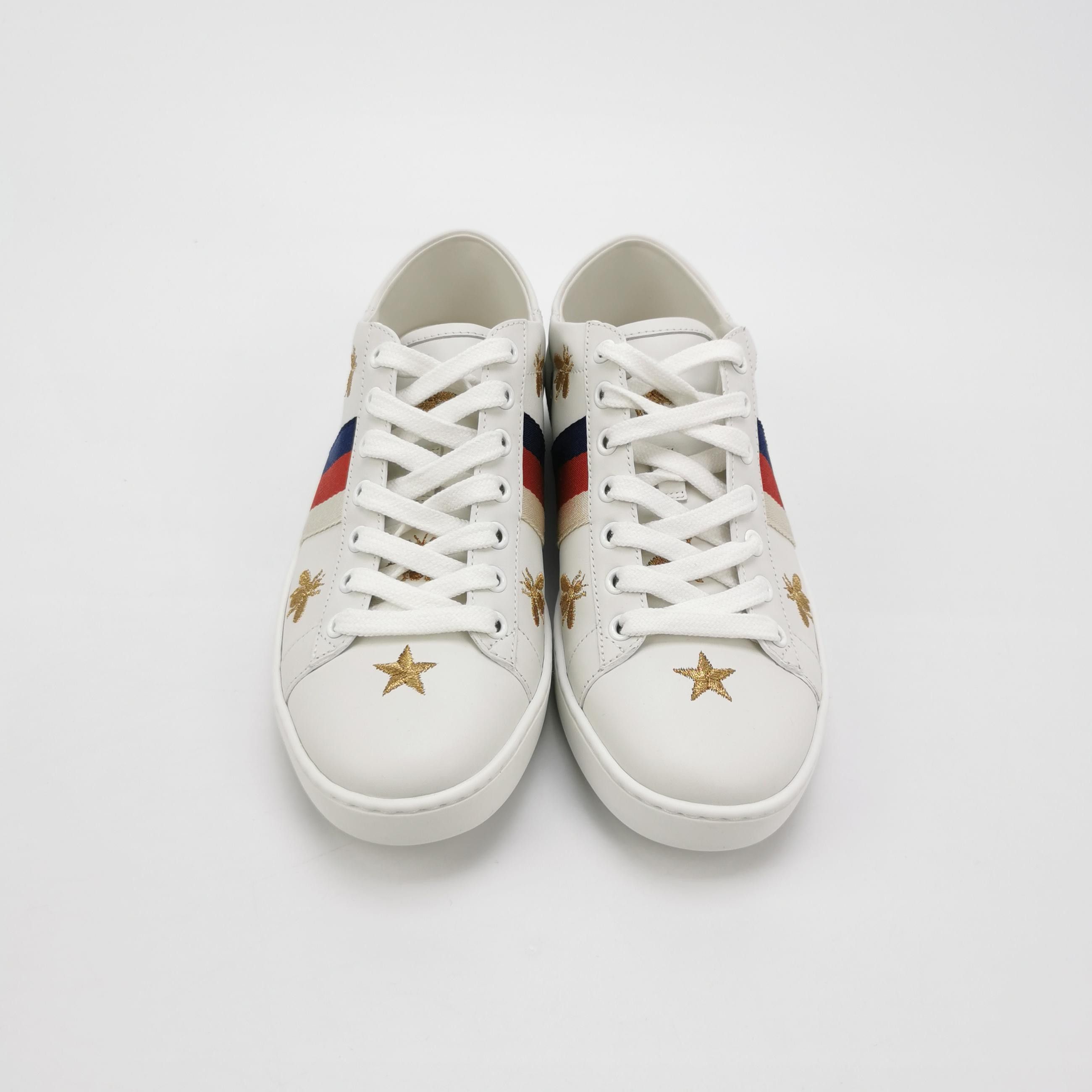 Gucci Gucci Women 7-5 Lowtop Sneakers Size US 7.5 / IT 37.5 - 3 Thumbnail
