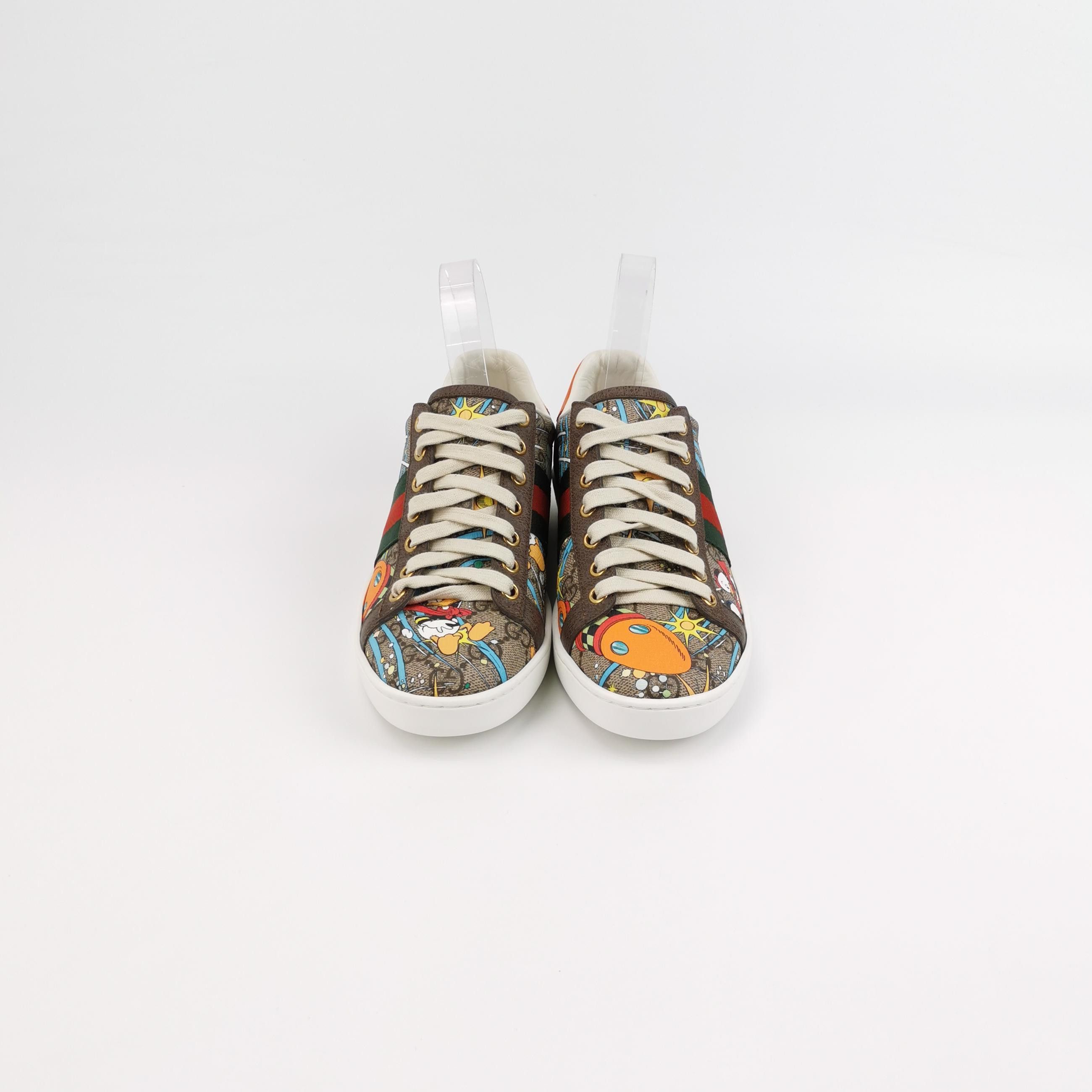 Gucci Gucci Women 6-5 Lowtop Sneakers Size US 6.5 / IT 36.5 - 3 Thumbnail