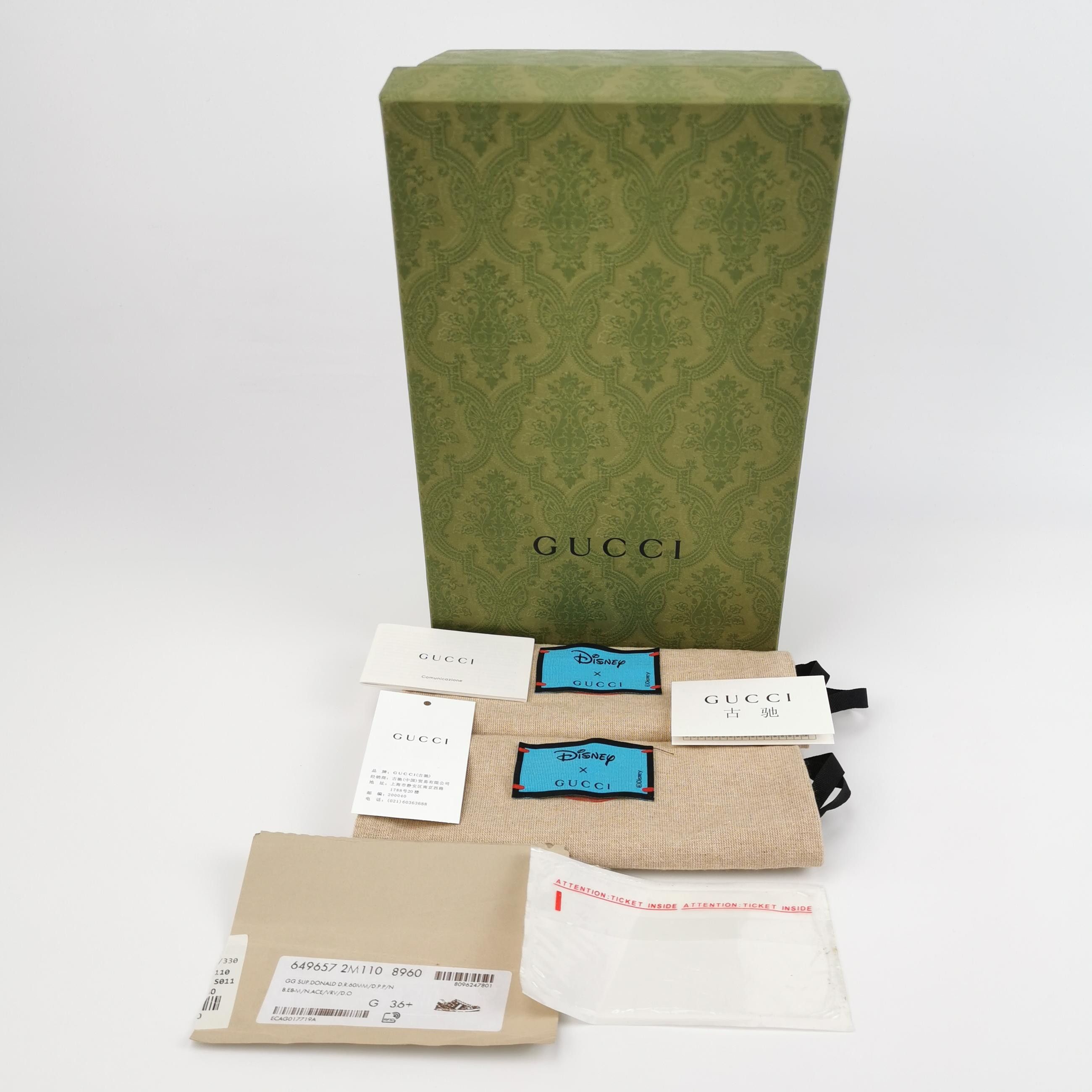 Gucci Gucci Women 6-5 Lowtop Sneakers Size US 6.5 / IT 36.5 - 6 Thumbnail