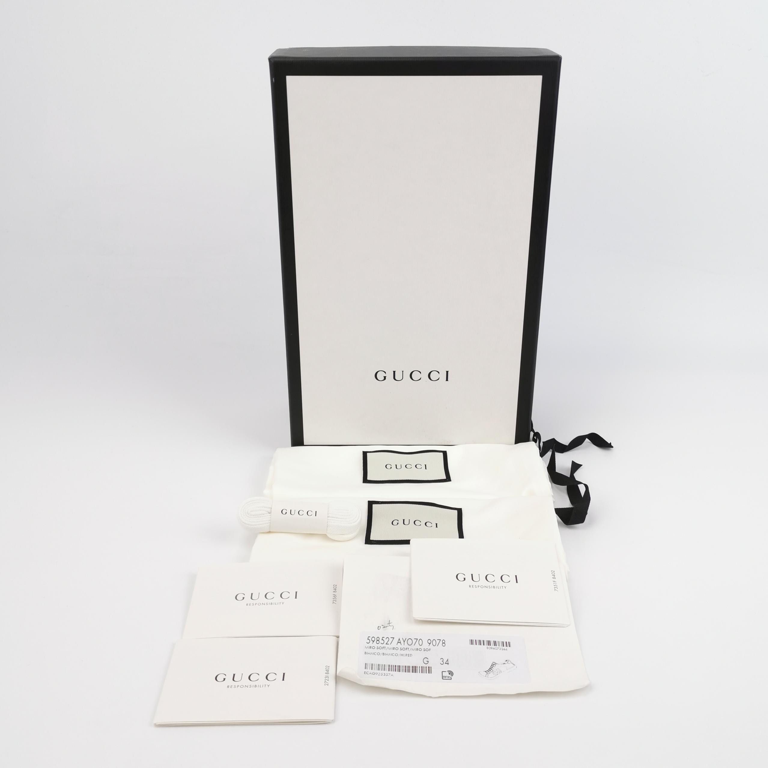 Gucci Gucci Women it_34 Lowtop Sneakers Size US 4 / IT 34 - 6 Thumbnail
