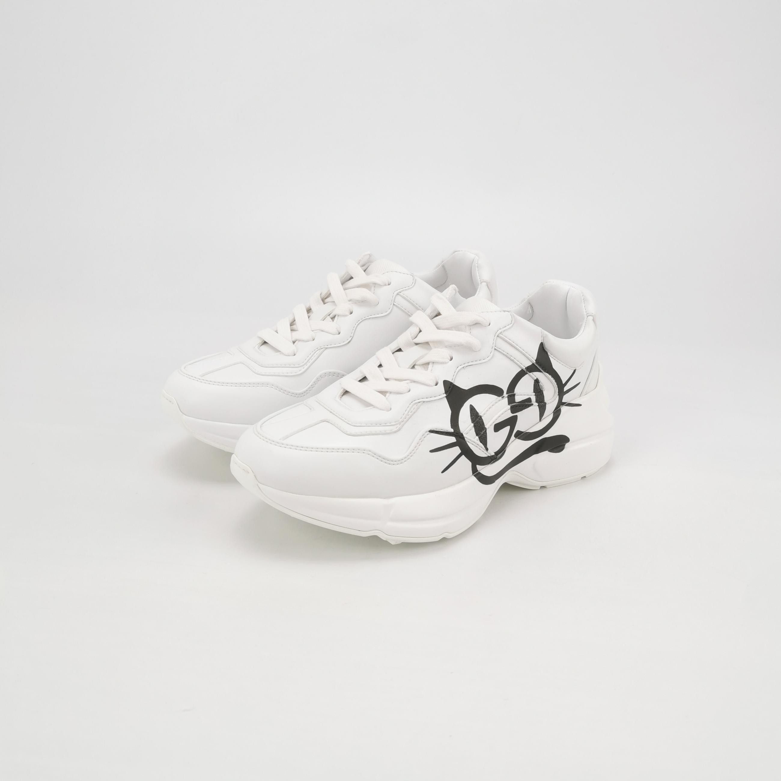 Gucci Gucci Women 5-5 Lowtop Sneakers Size US 5.5 / IT 35.5 - 2 Thumbnail