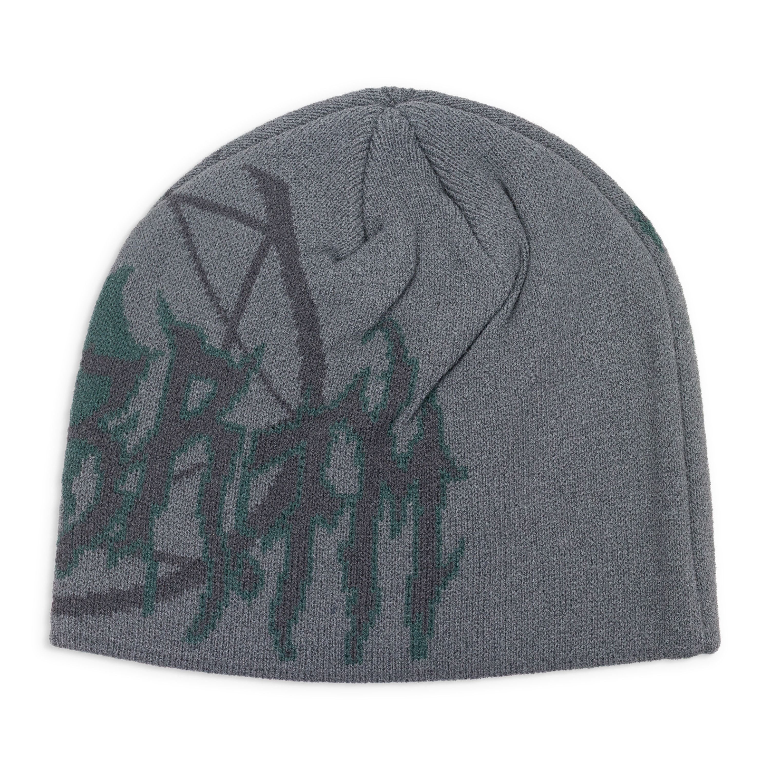 murd333r.fm MURD333R.FM GREY/BLACK BEANIE SIZE OS Size ONE SIZE - 6 Thumbnail