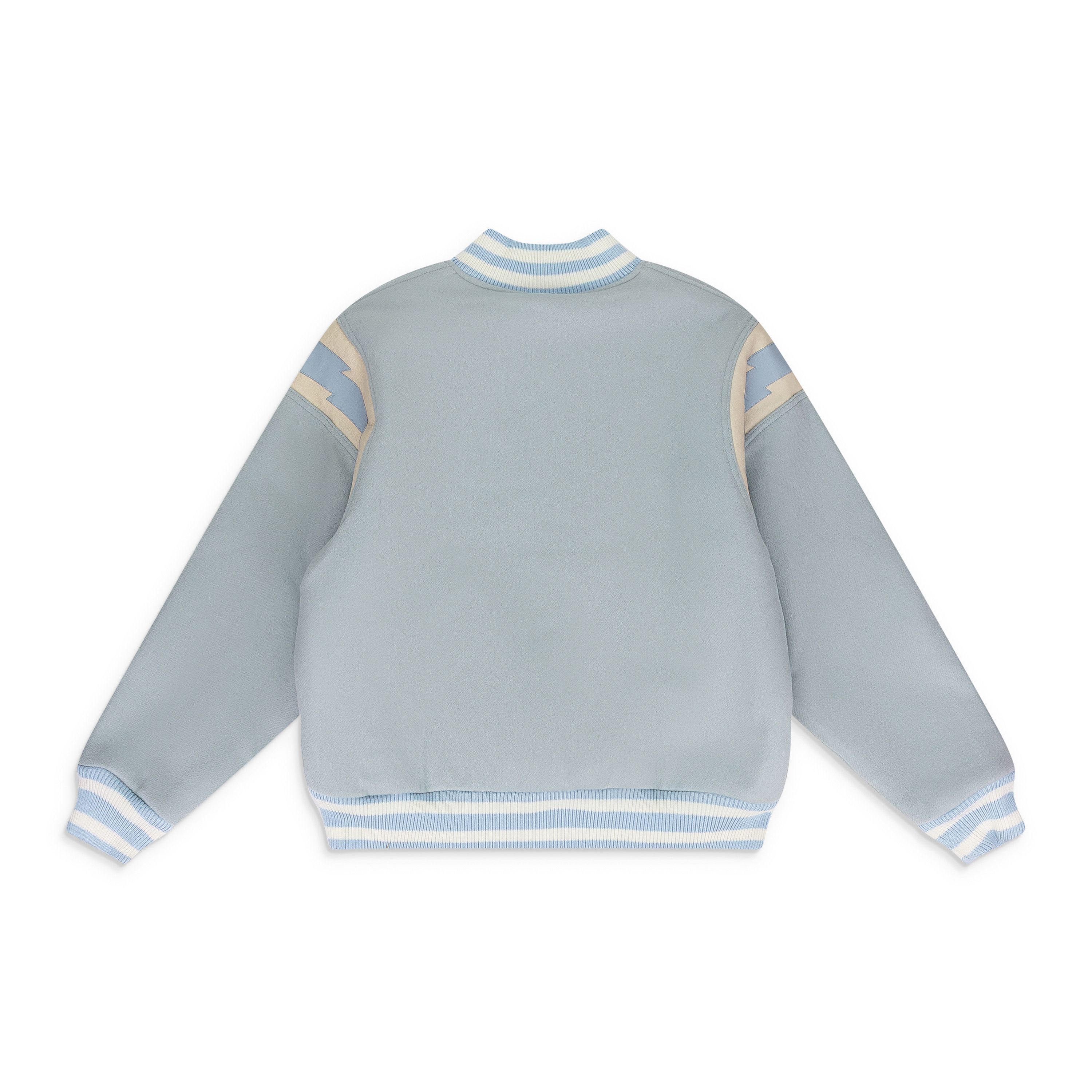 Rhude Rhude Mint Wool Lightning Varsity Jacket SIZE XL Size US XL / EU 56 / 4 - 2 Thumbnail