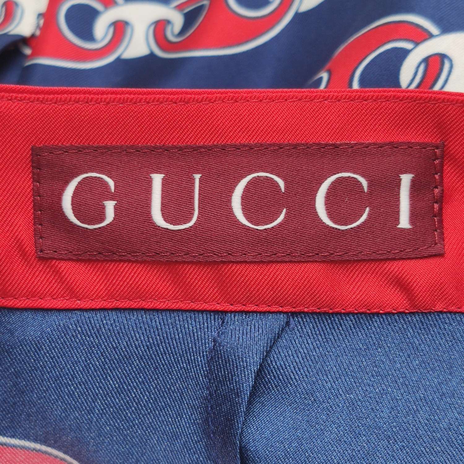 Gucci Gucci Chain Print Silk Shorts it_38 Size 26" / US 2 / IT 38 - 5 Thumbnail