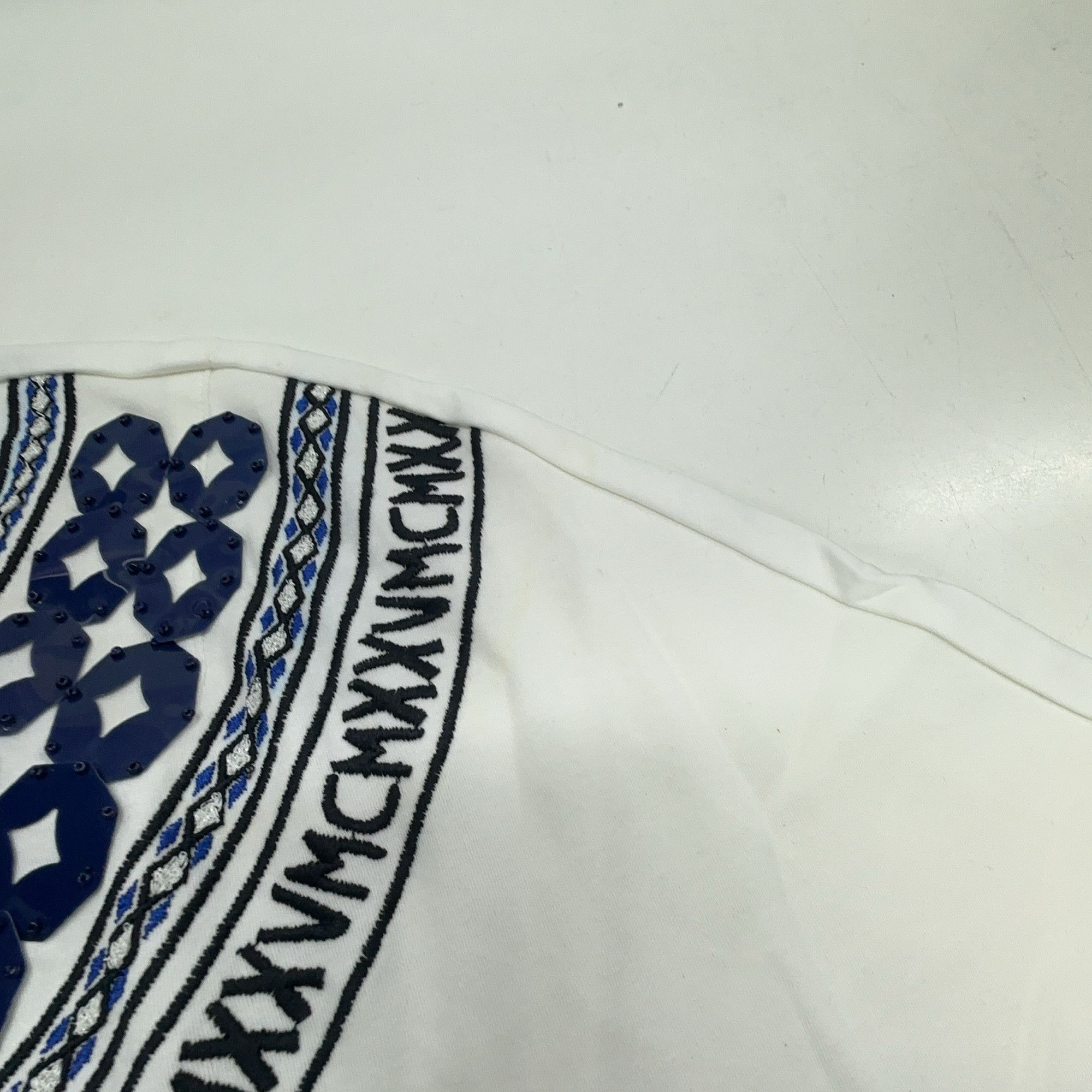 Fendi Fendi Embellished Cotton T-Shirt Size 38 Size XS / US 0-2 / IT 36-38 - 8 Thumbnail