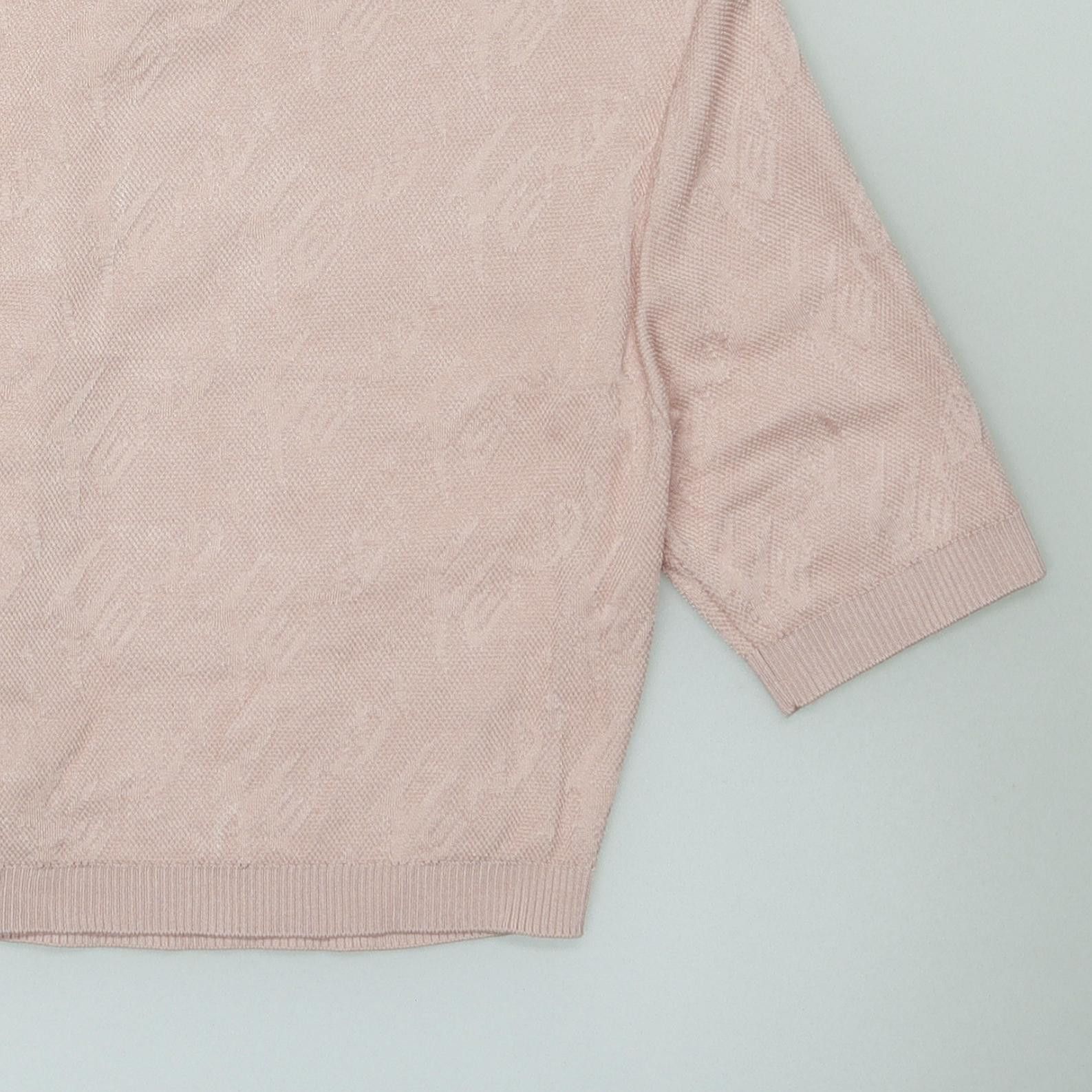 Fendi Fendi Pink Mock Neck Knit Sweater Size 42 Size M / US 6-8 / IT 42-44 - 10 Thumbnail