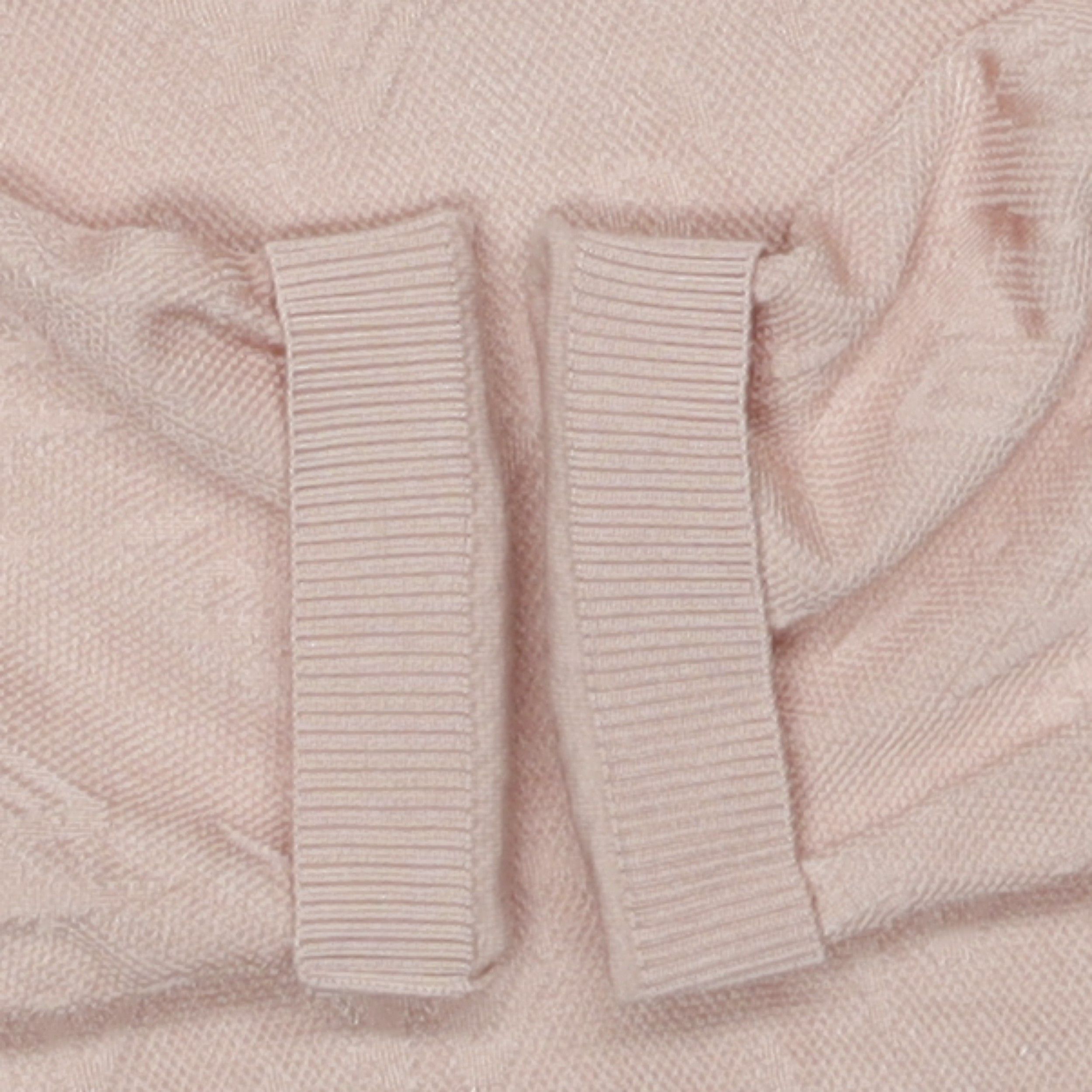 Fendi Fendi Pink Mock Neck Knit Sweater Size 42 Size M / US 6-8 / IT 42-44 - 6 Thumbnail