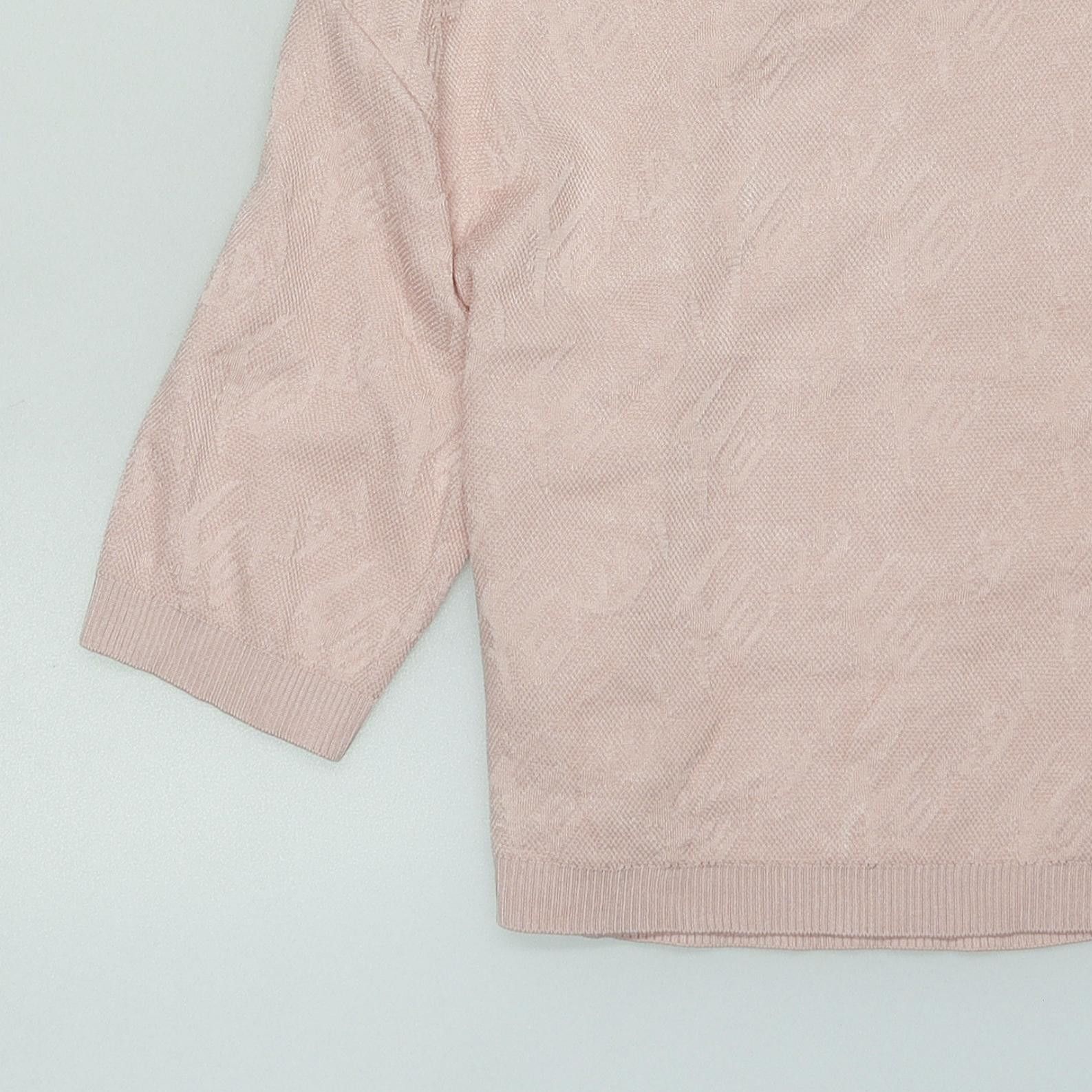 Fendi Fendi Pink Mock Neck Knit Sweater Size 42 Size M / US 6-8 / IT 42-44 - 9 Thumbnail
