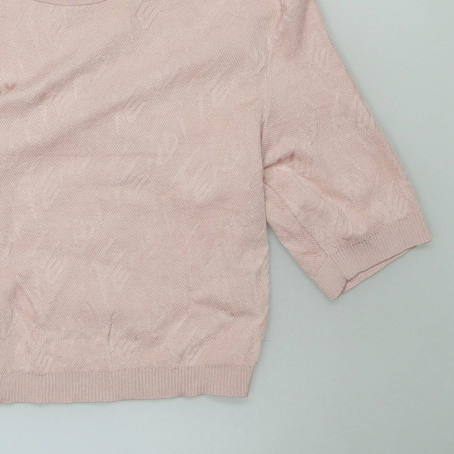 Fendi Fendi Pink Mock Neck Knit Sweater Size 42 Size M / US 6-8 / IT 42-44 - 4 Thumbnail