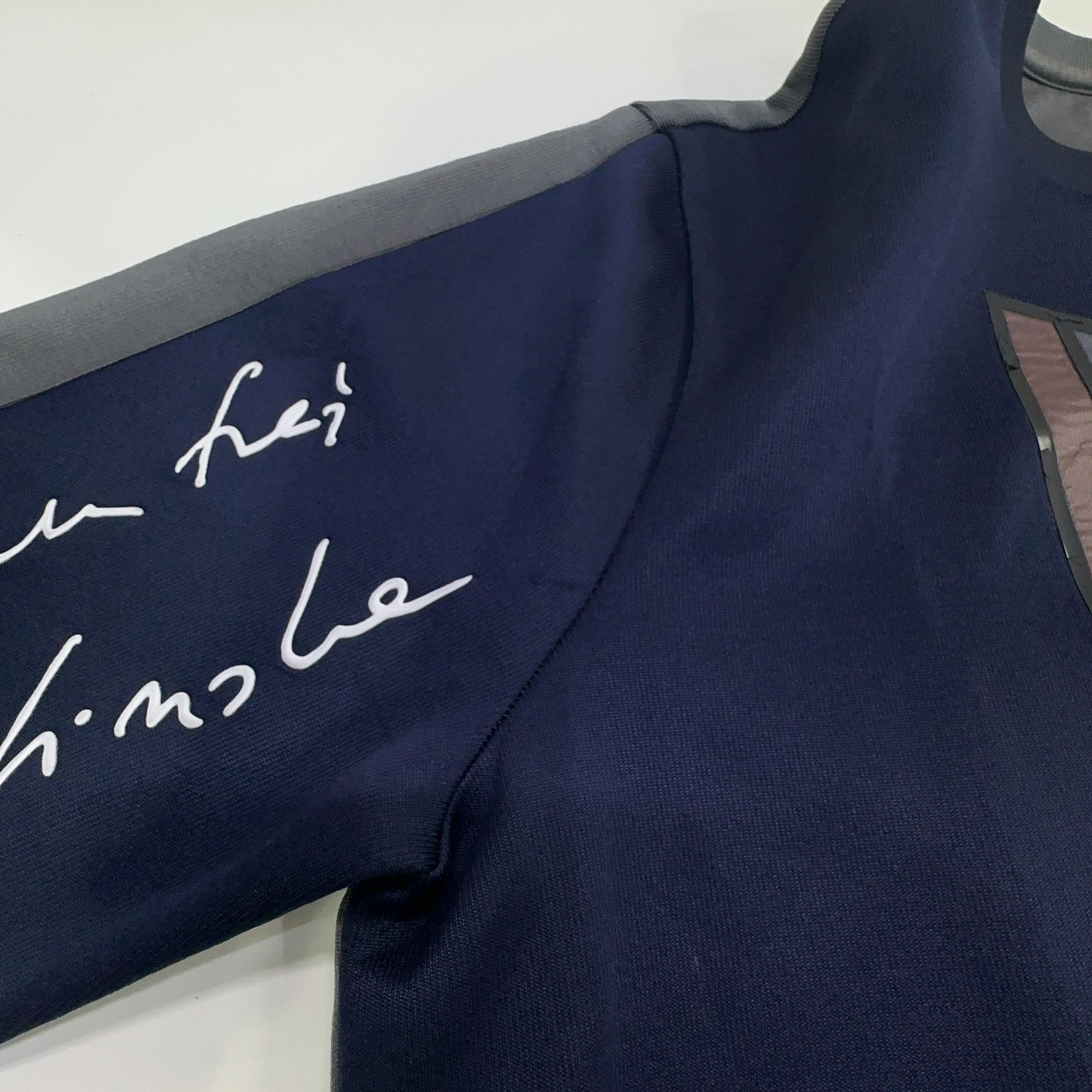 Fendi Fendi Geometric Print Sweatshirt Navy Blue Size S Size US S / EU 44-46 / 1 - 11 Thumbnail