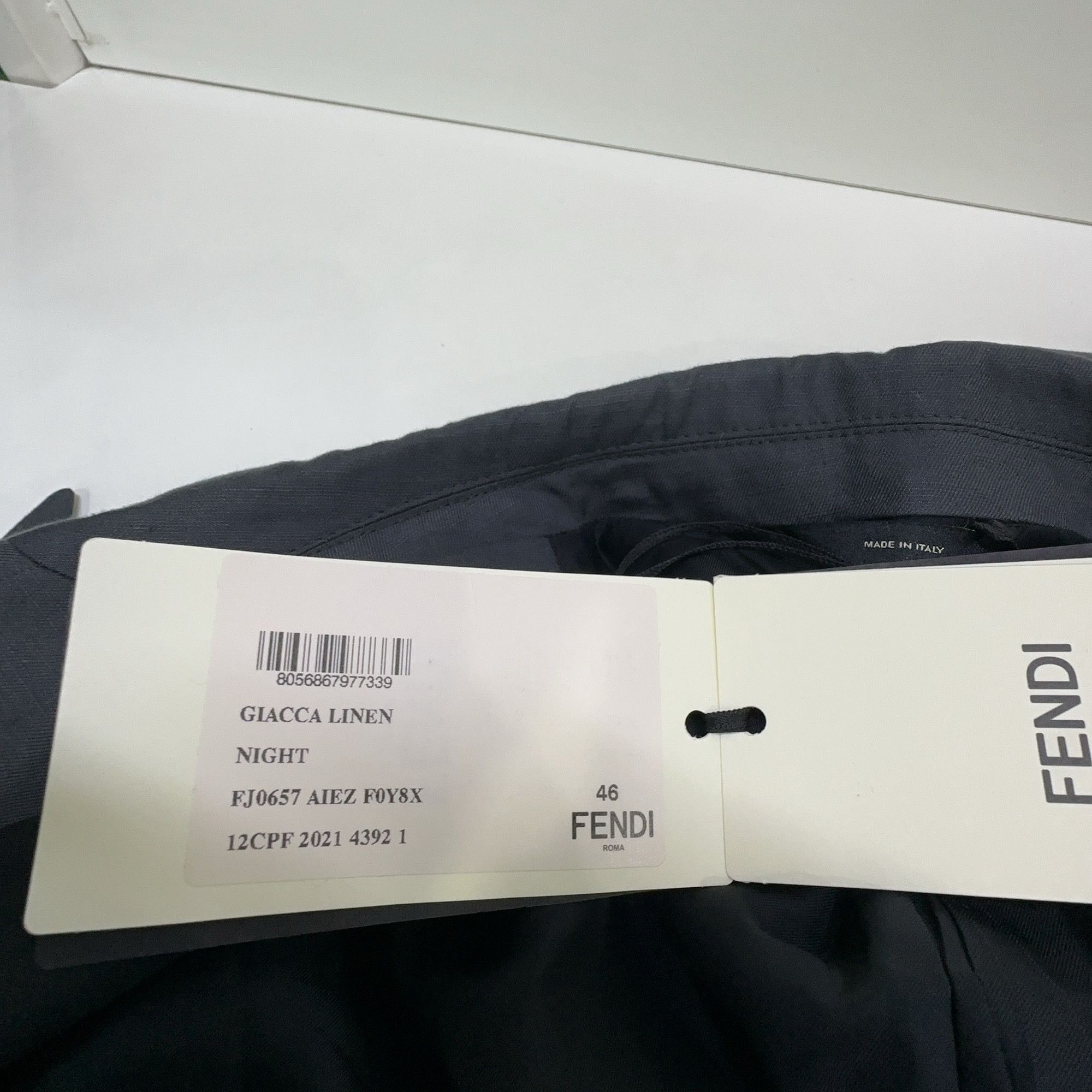 Fendi Fendi Linen Blazer Size 36R Size 36R - 5 Thumbnail
