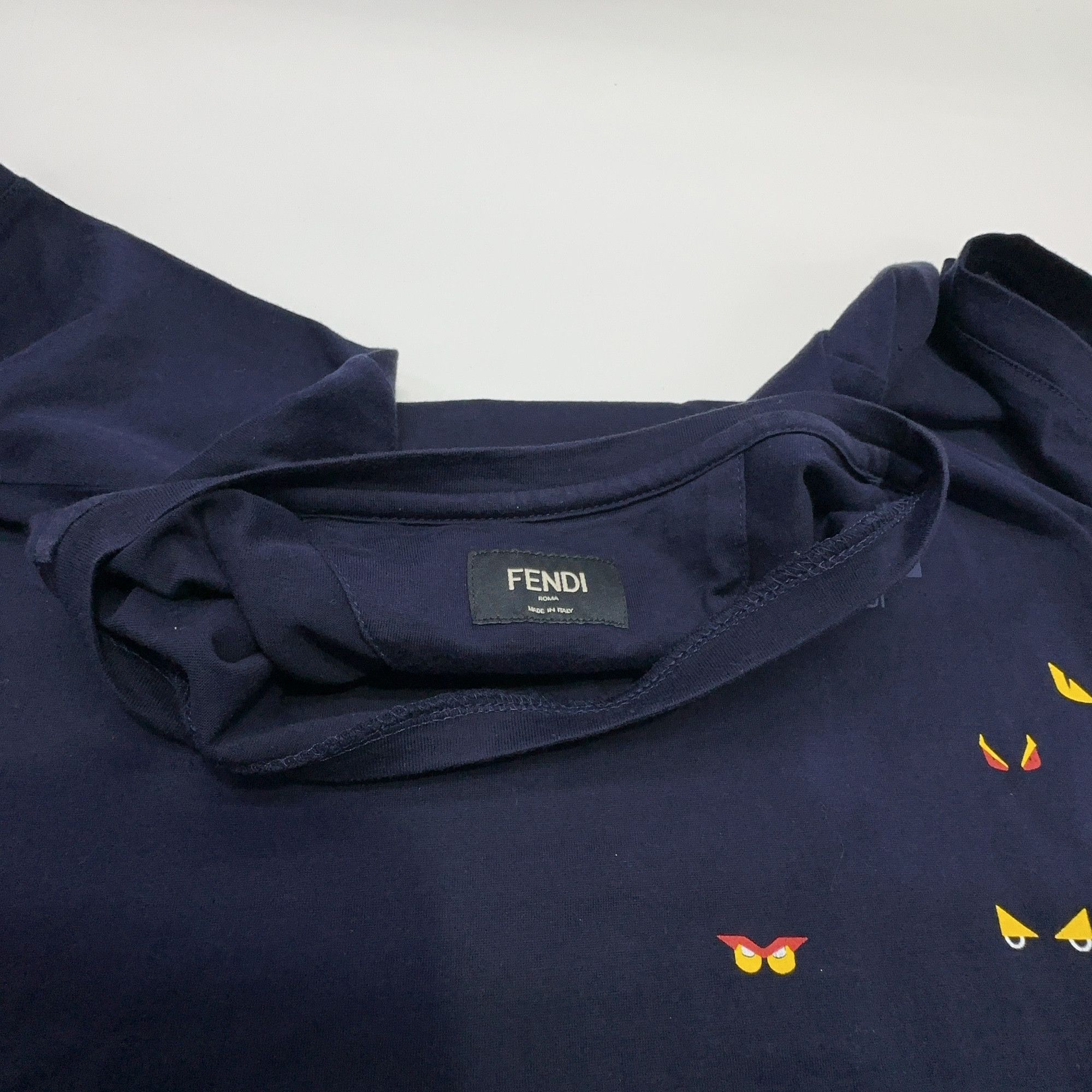 Fendi Fendi Monster Eye Print T-Shirt Size S Size US S / EU 44-46 / 1 - 6 Thumbnail