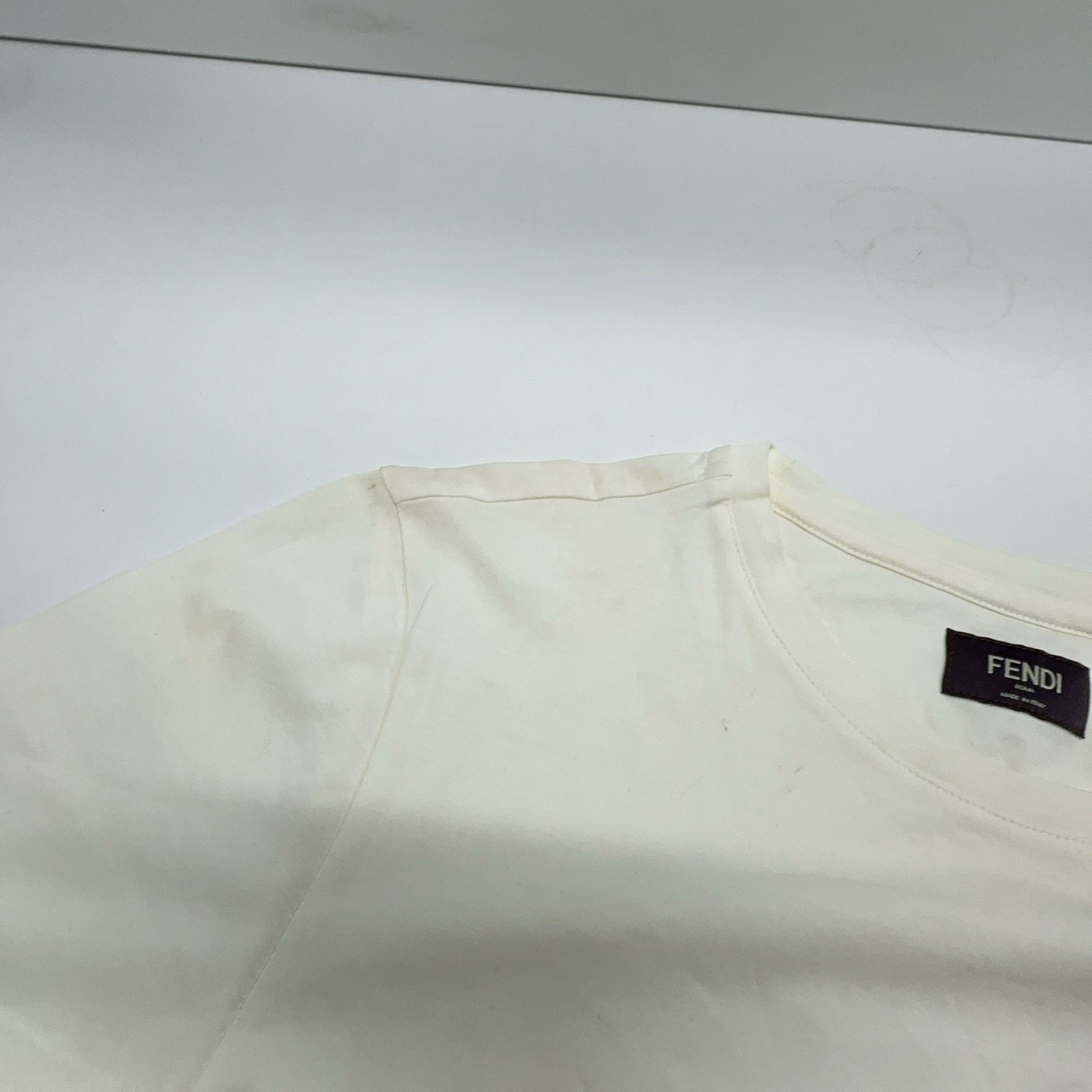 Fendi Fendi Embroidered Logo T-Shirt Size S Size US S / EU 44-46 / 1 - 7 Thumbnail