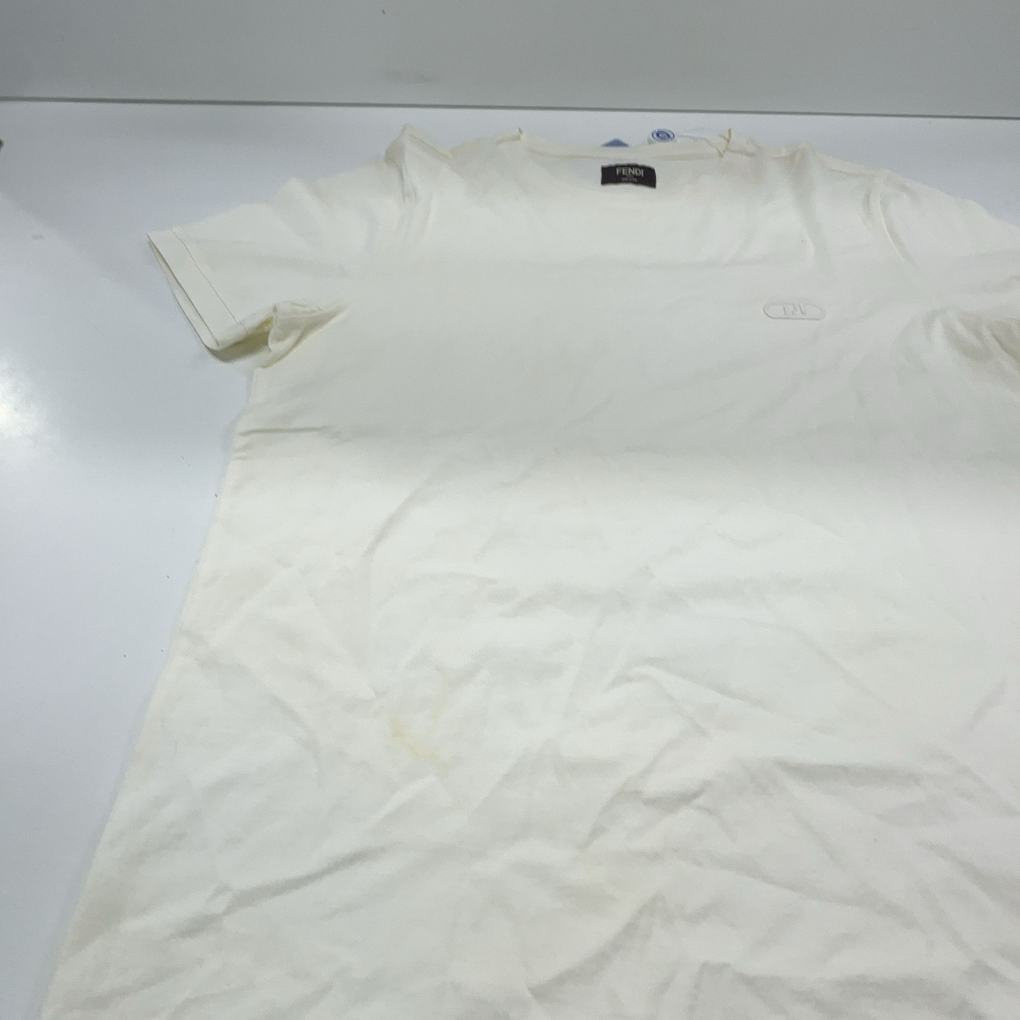 Fendi Fendi Embroidered Logo T-Shirt Size S Size US S / EU 44-46 / 1 - 10 Thumbnail