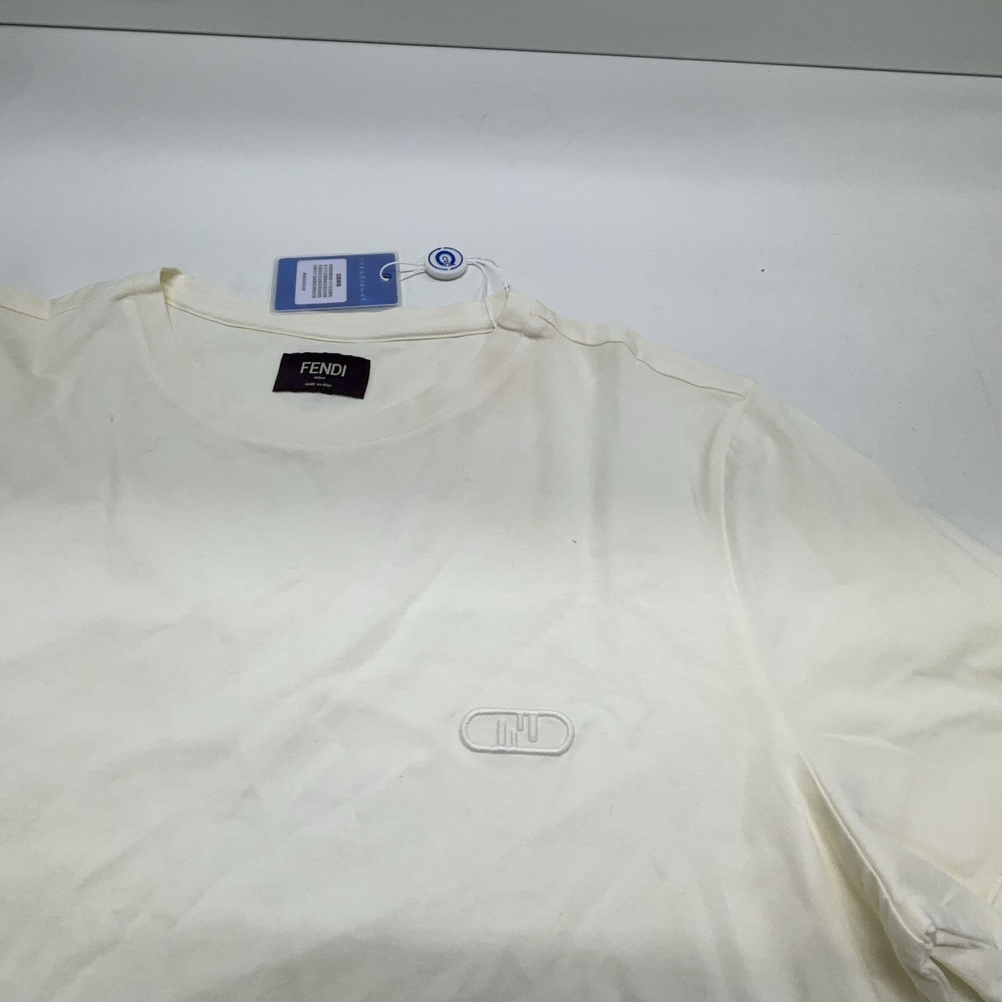Fendi Fendi Embroidered Logo T-Shirt Size S Size US S / EU 44-46 / 1 - 9 Thumbnail
