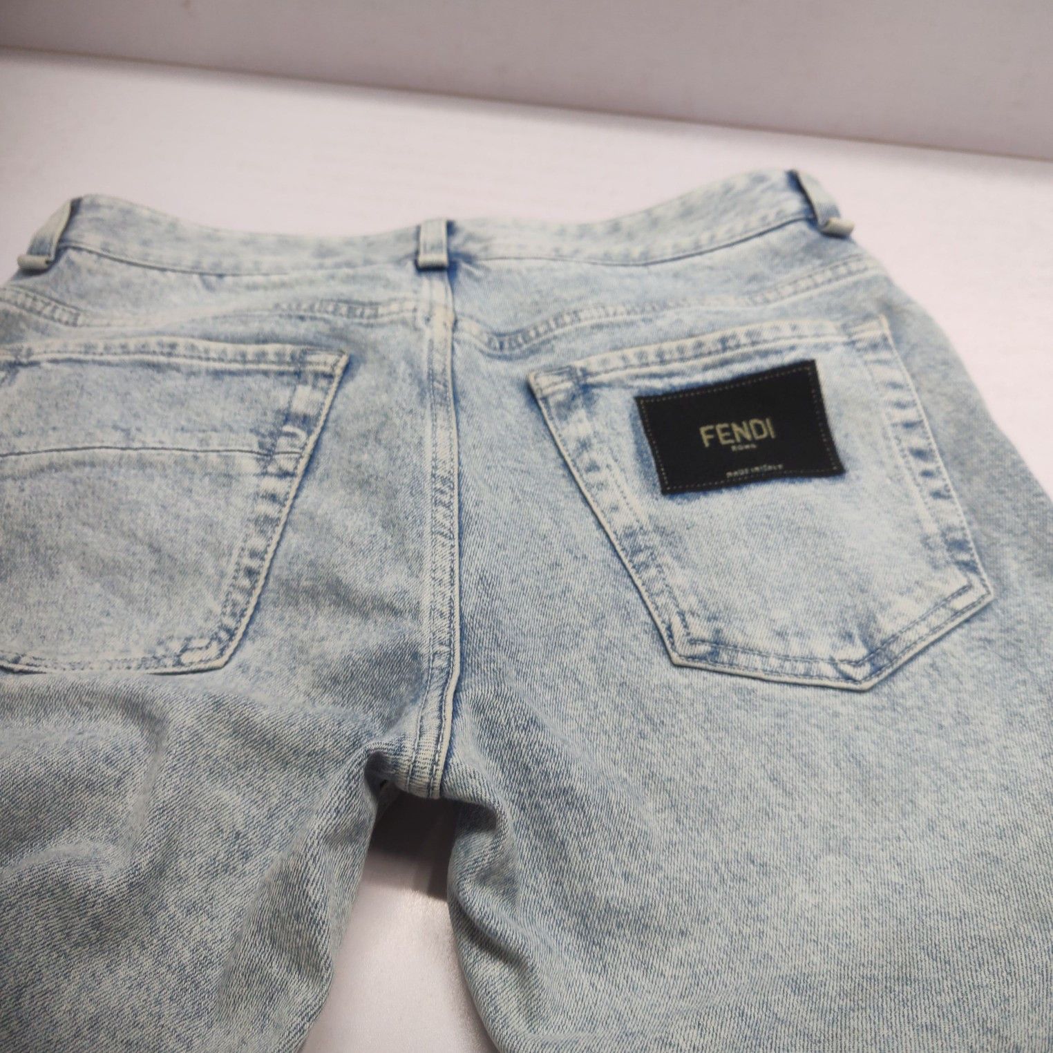 Fendi Fendi Light Wash Jeans Size 31 Size US 31 - 6 Thumbnail