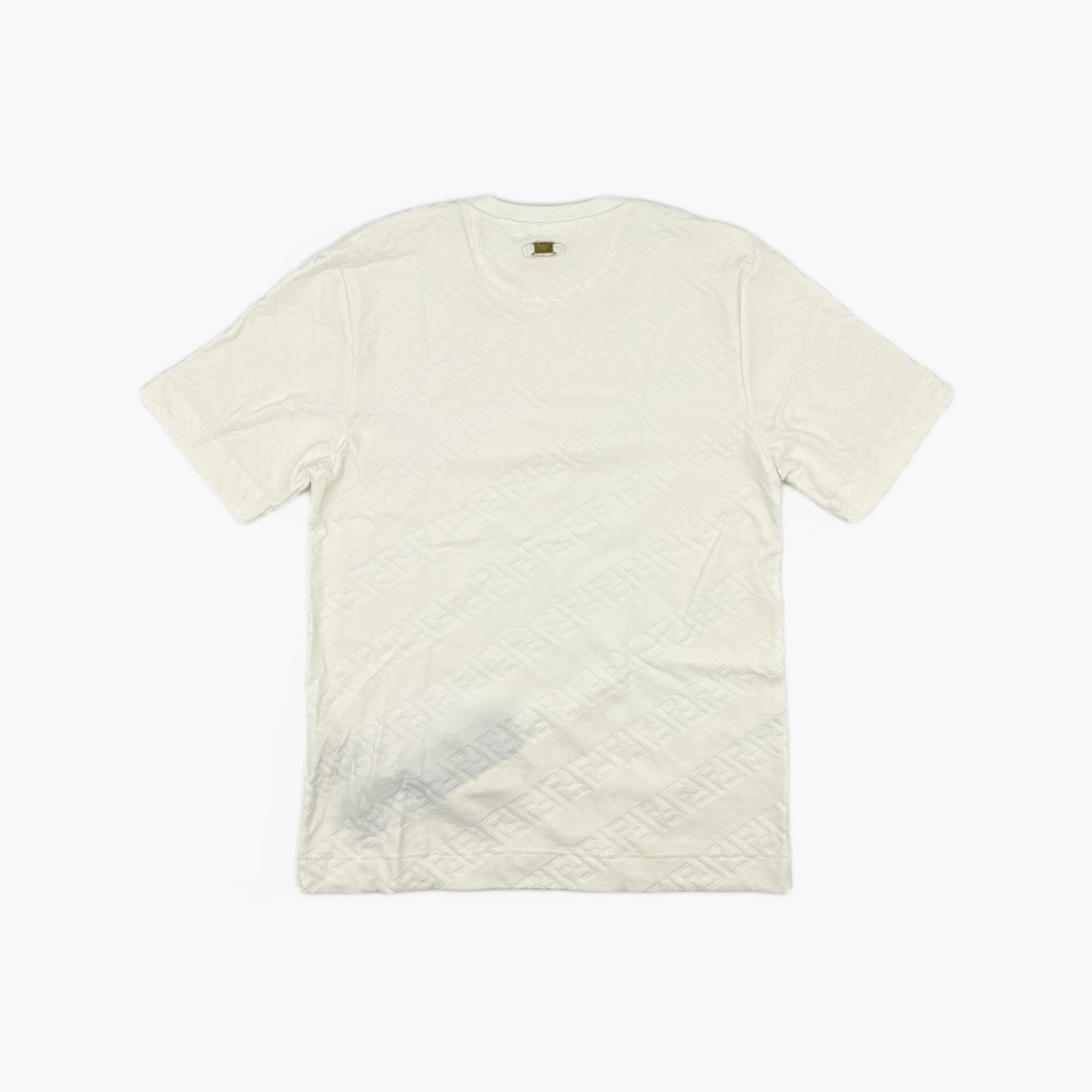 Fendi Fendi FF Embossed Plaque T-Shirt Size XL Size US XL / EU 56 / 4 - 2 Thumbnail