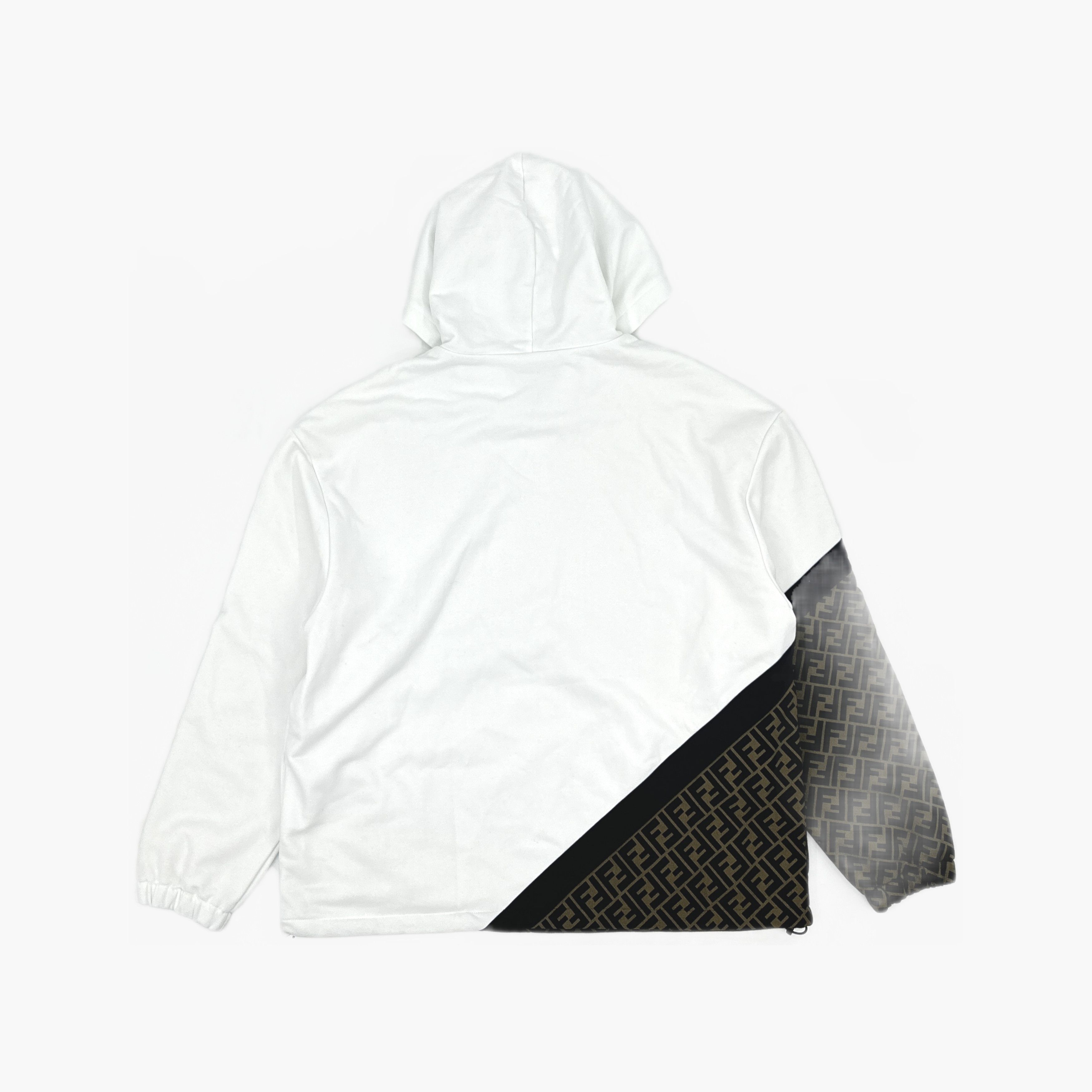 Fendi Fendi Zucca Logo Hoodie Size XL Size US XL / EU 56 / 4 - 2 Thumbnail