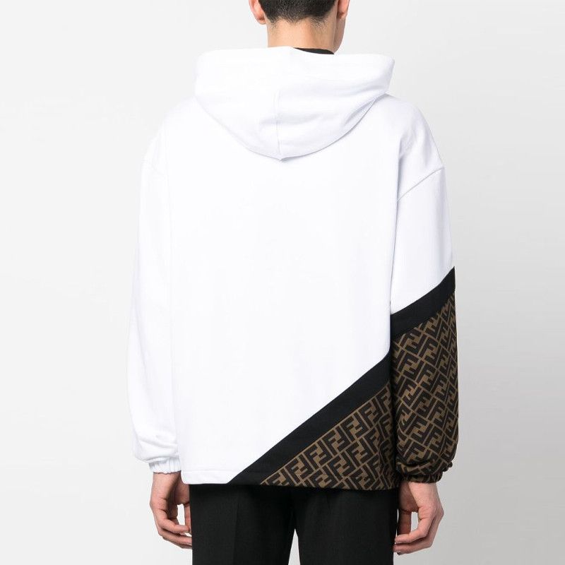 Fendi Fendi Zucca Logo Hoodie Size XL Size US XL / EU 56 / 4 - 11 Thumbnail