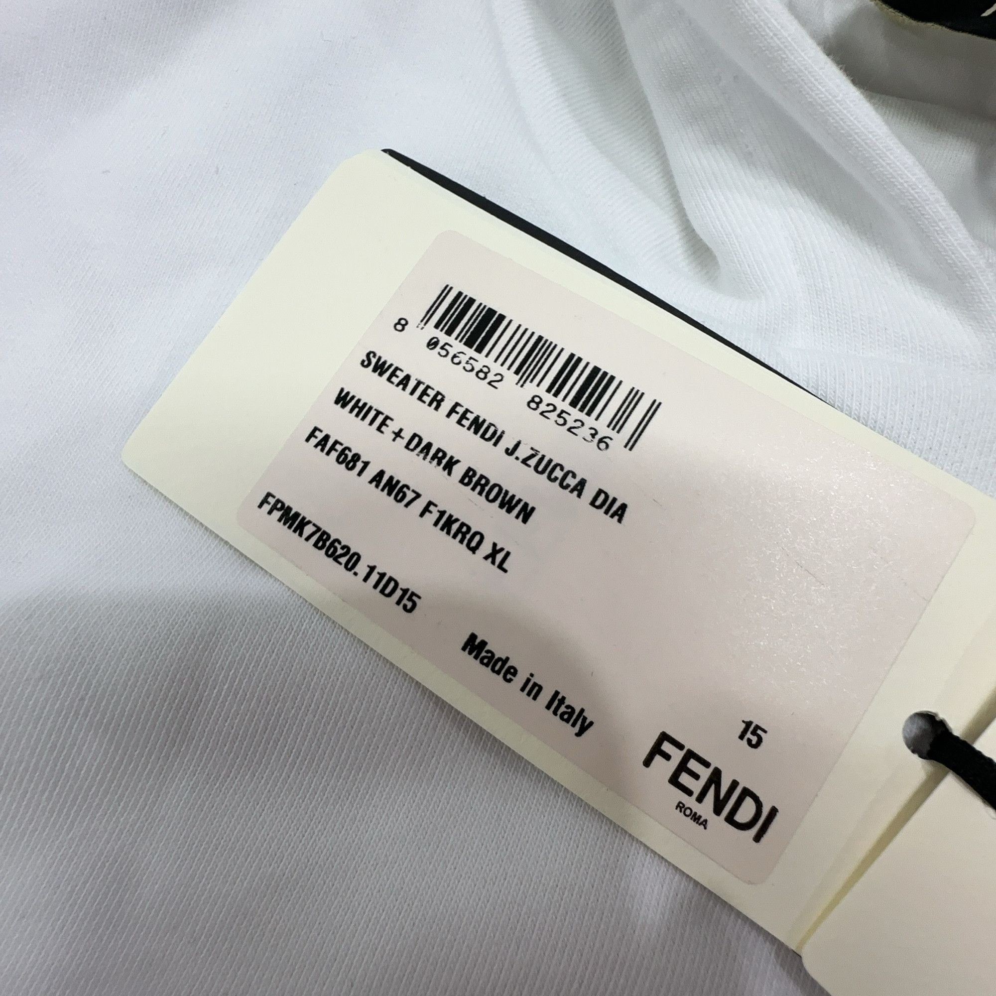 Fendi Fendi Zucca Logo Hoodie Size XL Size US XL / EU 56 / 4 - 3 Thumbnail