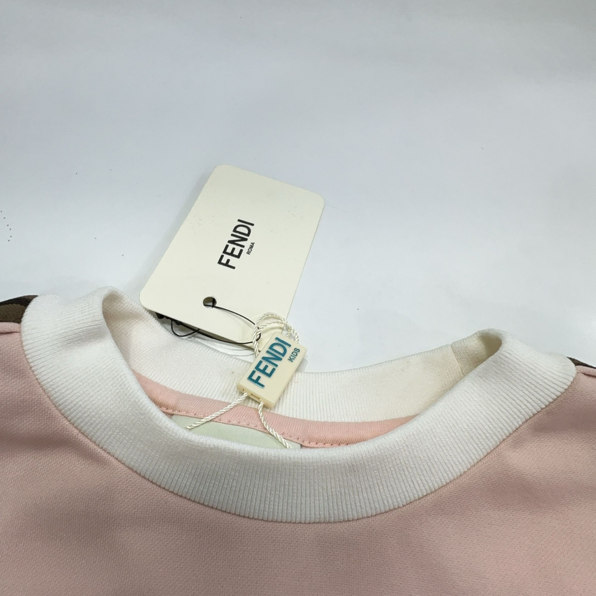 Fendi Fendi Colorblock Logo Trim Dress Size XXS Size XXS / US 00 / IT 34 - 8 Thumbnail