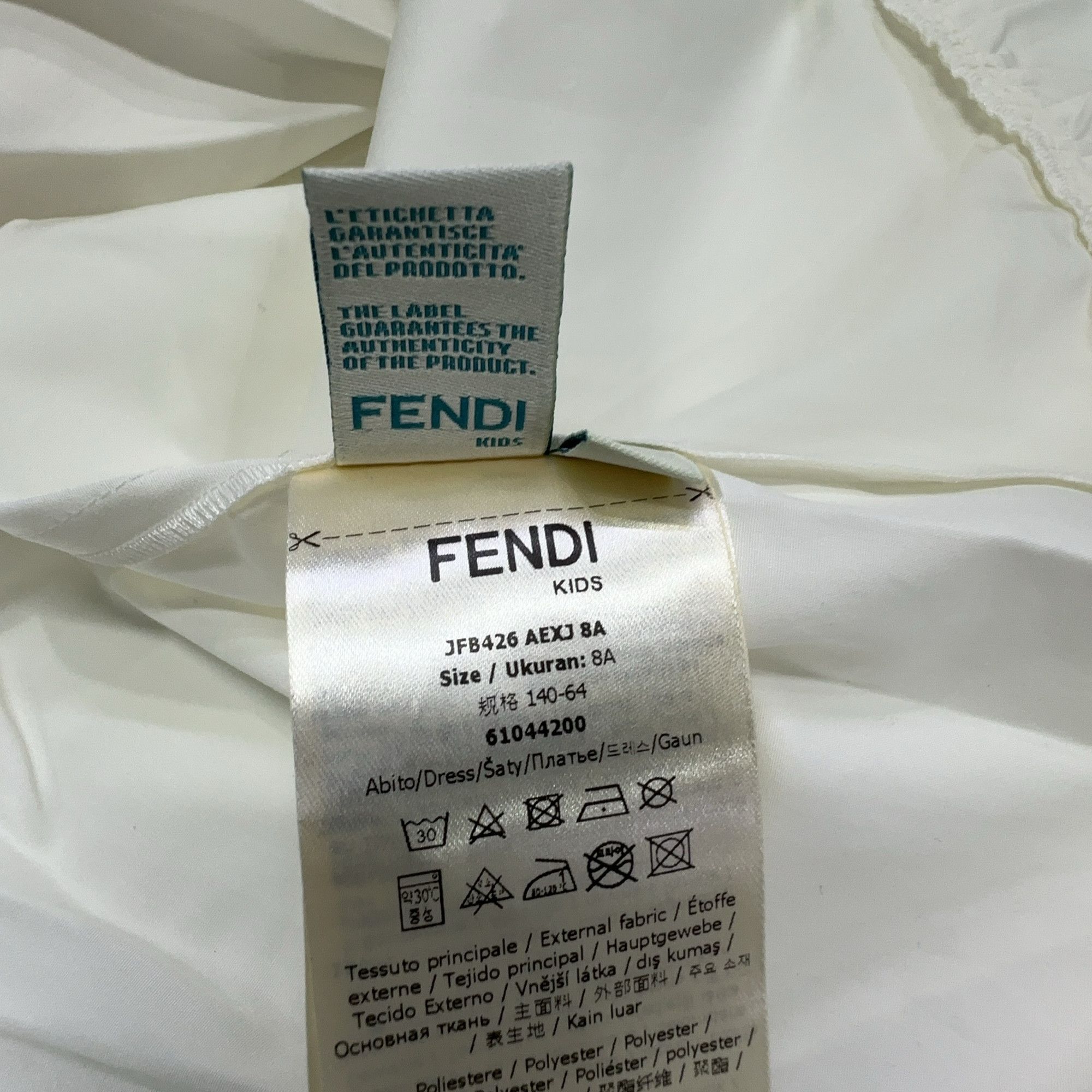Fendi Fendi Colorblock Logo Trim Dress Size XXS Size XXS / US 00 / IT 34 - 7 Thumbnail