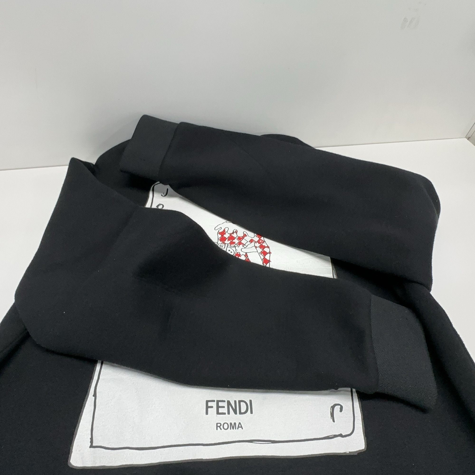 Fendi Fendi Jokarl Graphic Zip Bomber Jacket Size M Size US M / EU 48-50 / 2 - 11 Thumbnail