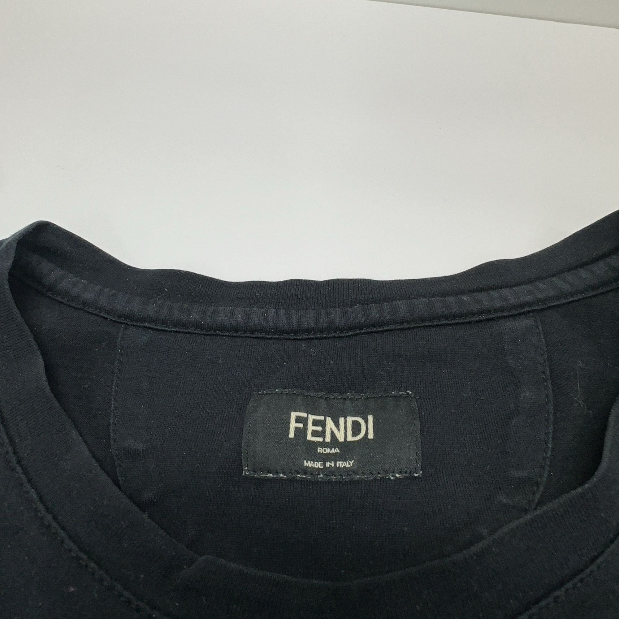 Fendi Fendi Monster Eye Long Sleeve T-Shirt Size M Size US M / EU 48-50 / 2 - 5 Thumbnail