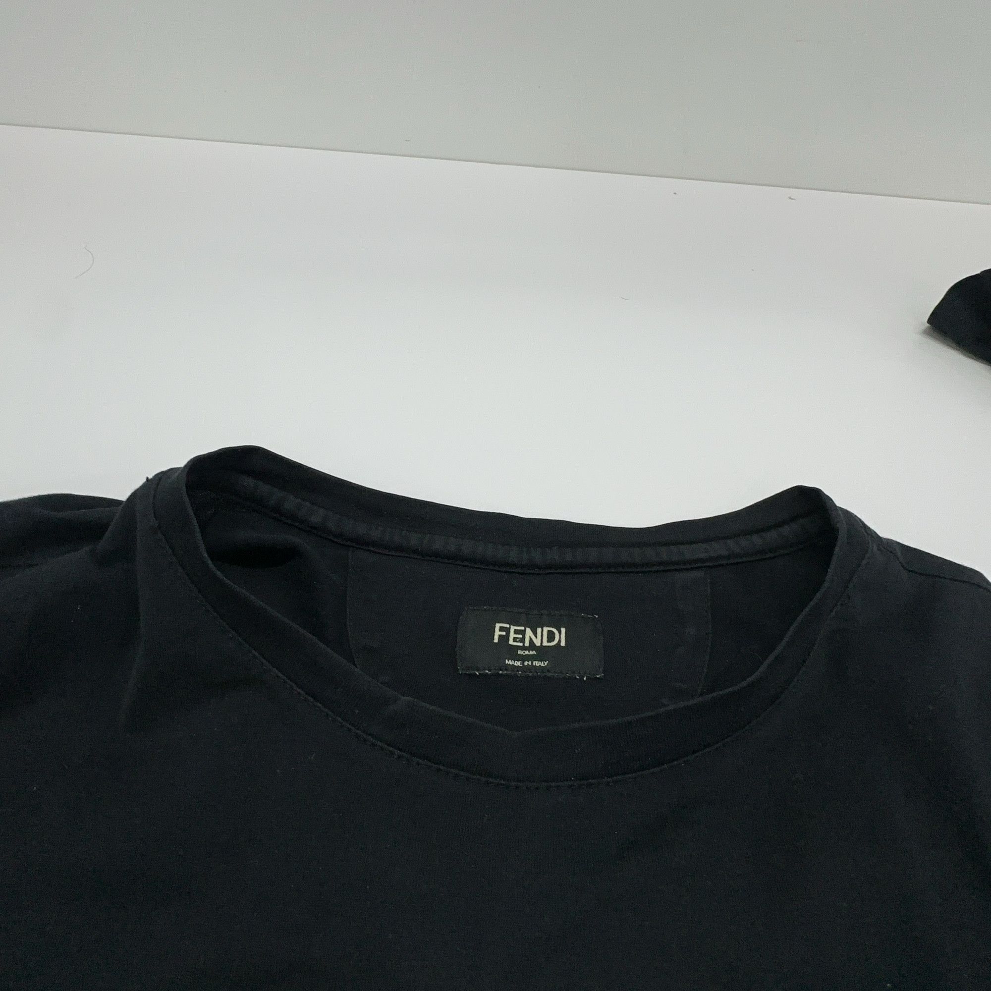 Fendi Fendi Monster Eye Long Sleeve T-Shirt Size M Size US M / EU 48-50 / 2 - 9 Thumbnail