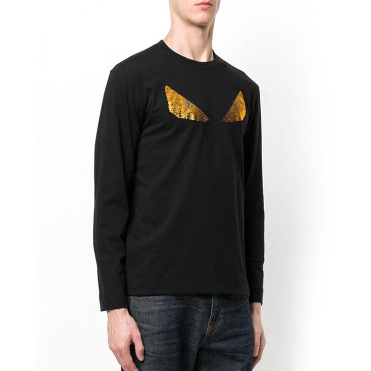 Fendi Fendi Monster Eye Long Sleeve T-Shirt Size M Size US M / EU 48-50 / 2 - 19 Thumbnail