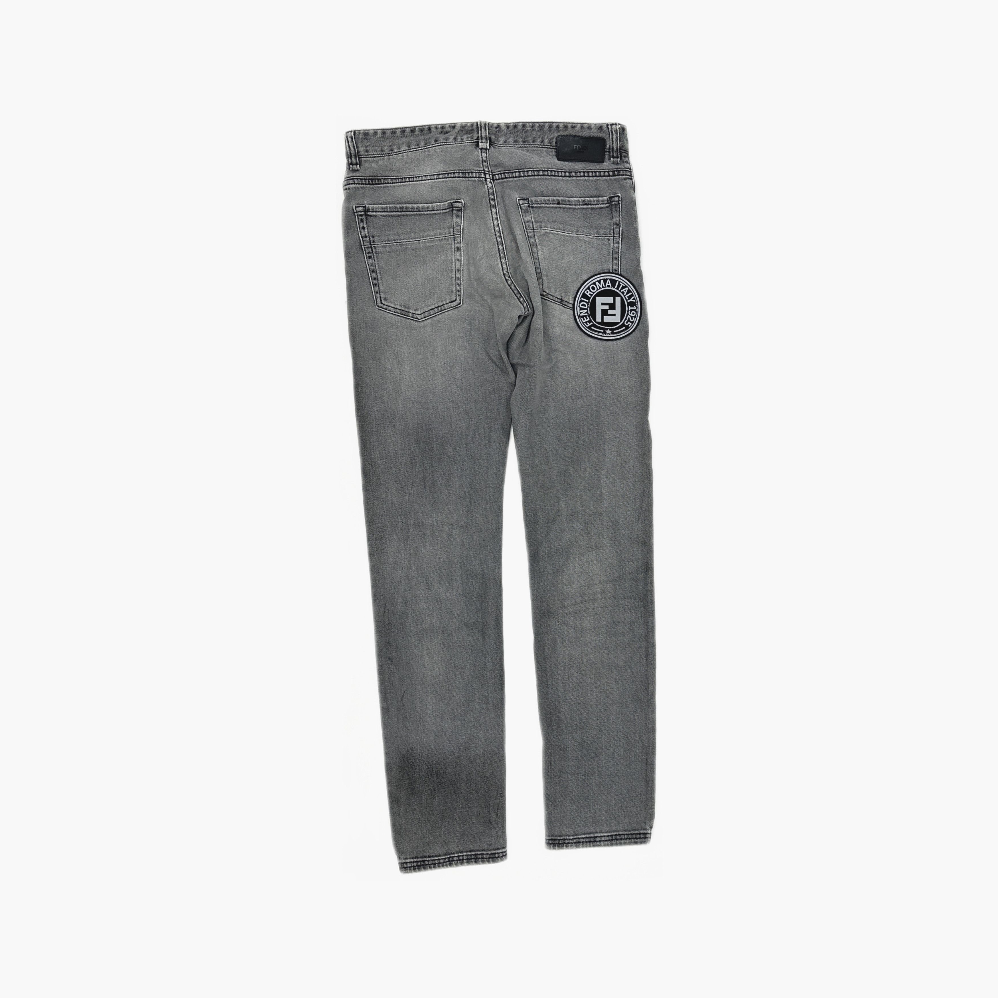 Fendi Fendi Logo Patch Jeans Size 32 Size US 32 / EU 48 - 2 Thumbnail