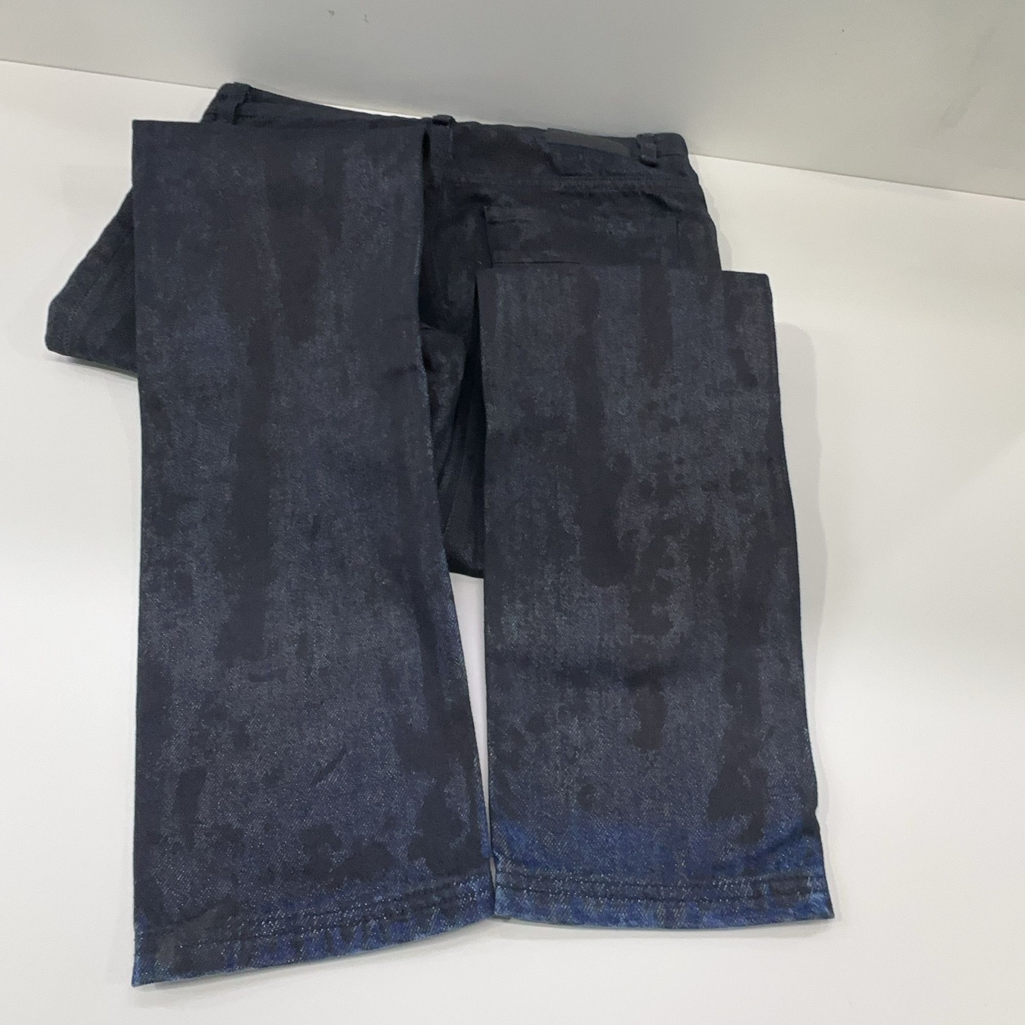 Fendi Fendi Monogram Pattern Denim Jeans Size 31 Size US 31 - 6 Thumbnail