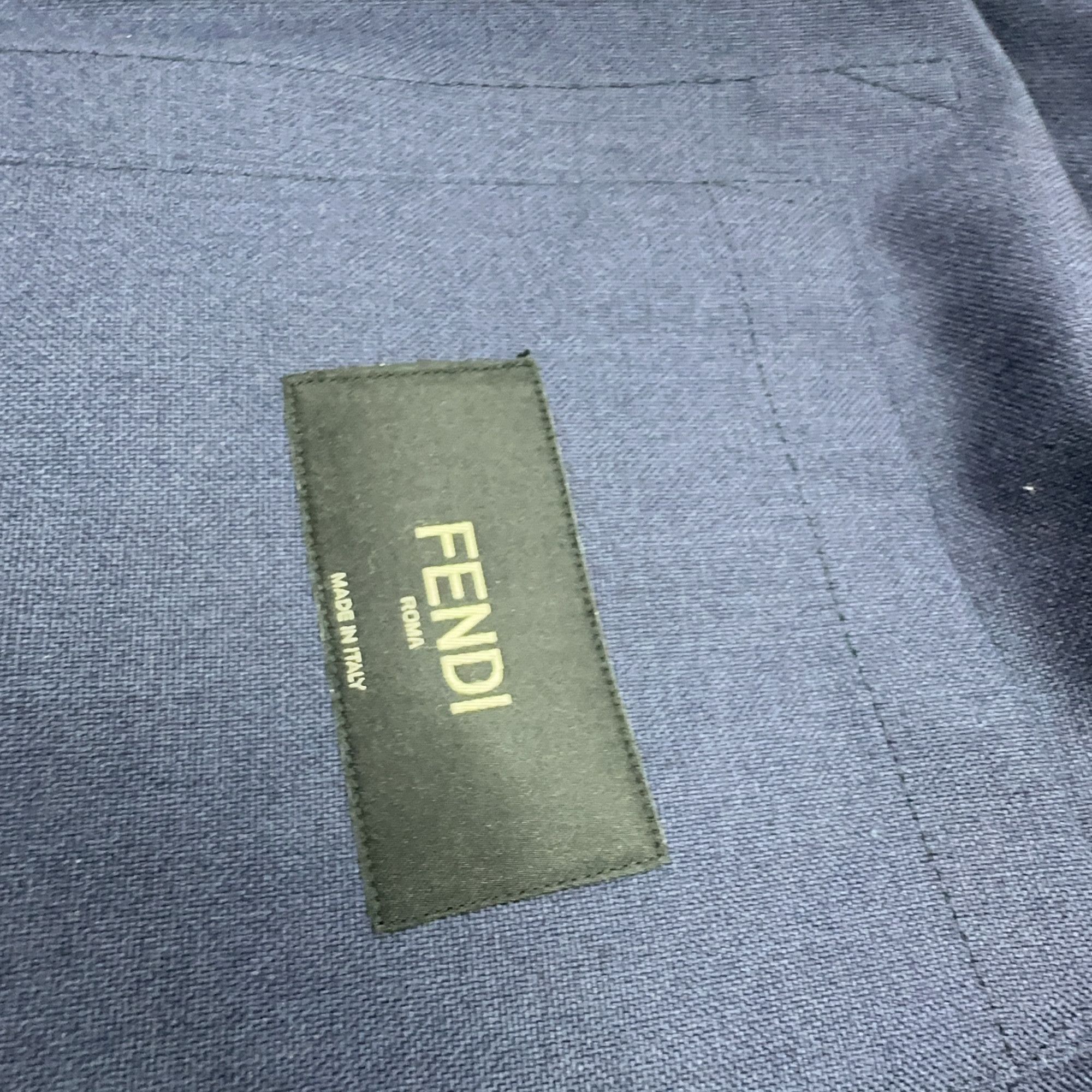 Fendi Fendi Herbs Dyed Wool Jacket Size M Size US M / EU 48-50 / 2 - 6 Thumbnail