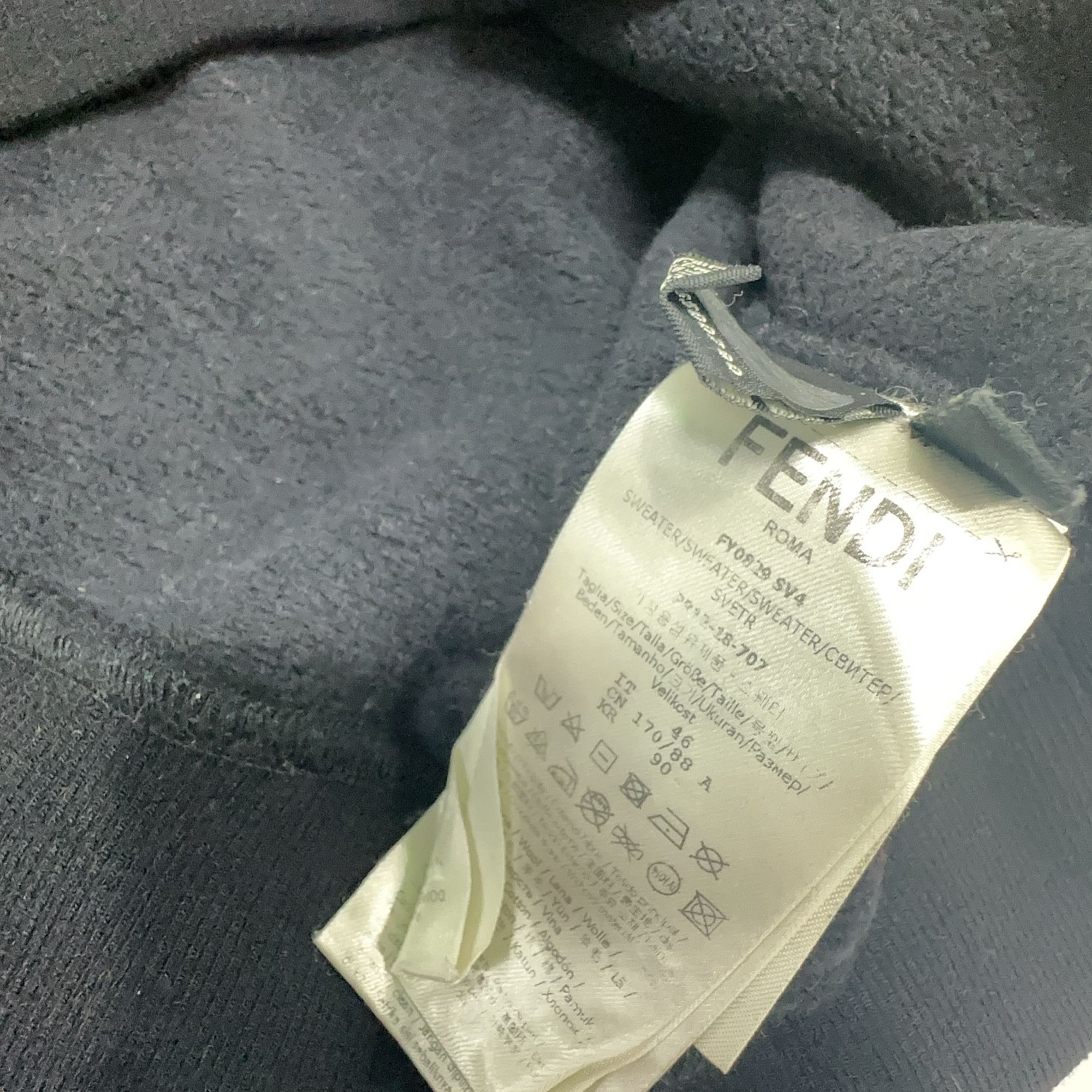 Fendi Fendi Monster Eyes Sweatshirt US S / EU 44-46 / 1 Size US S / EU 44-46 / 1 - 3 Thumbnail